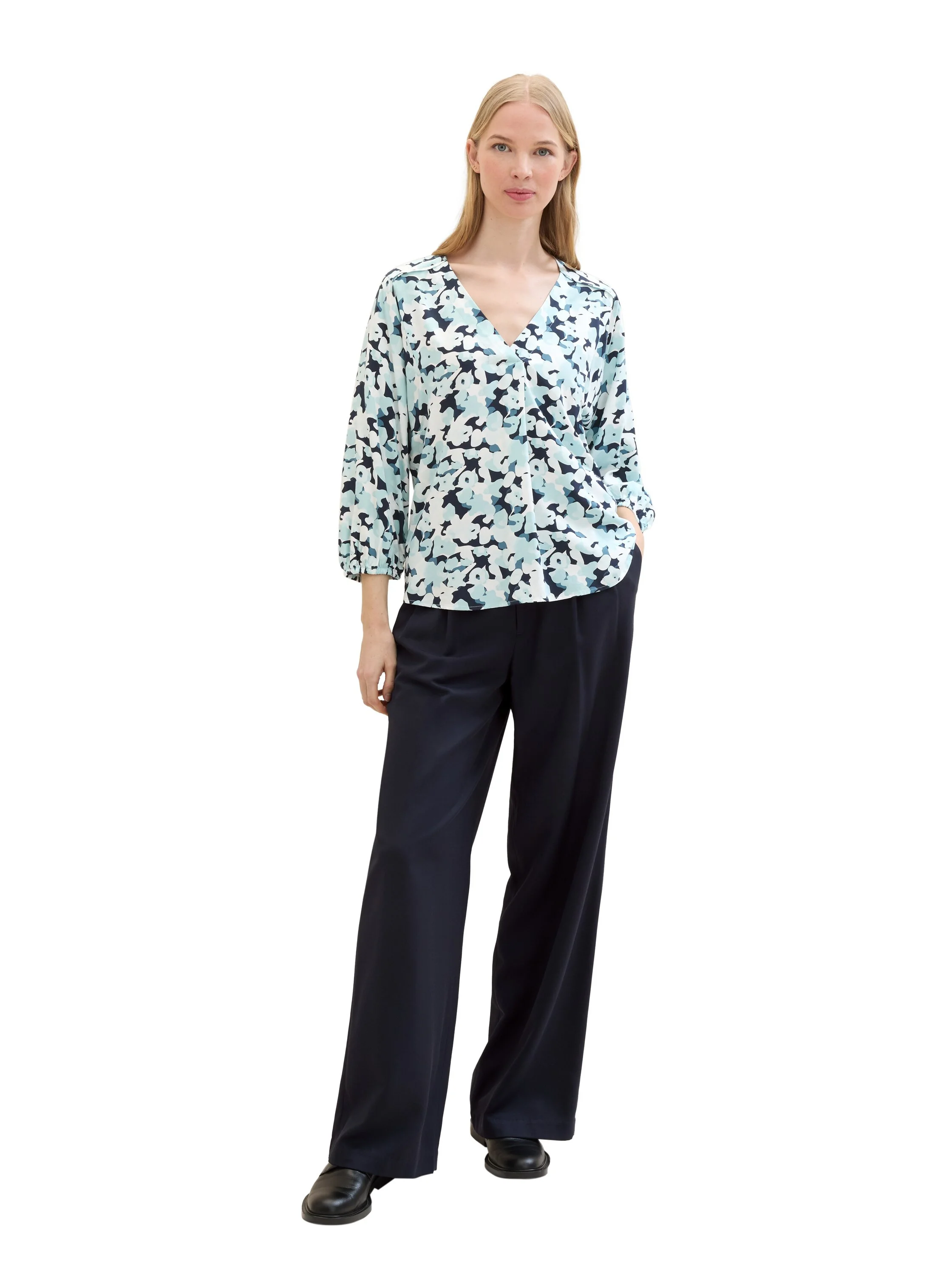 Tom Tailor - V-NECK BLOUSE Tom Tailor - V-NECK BLOUSE