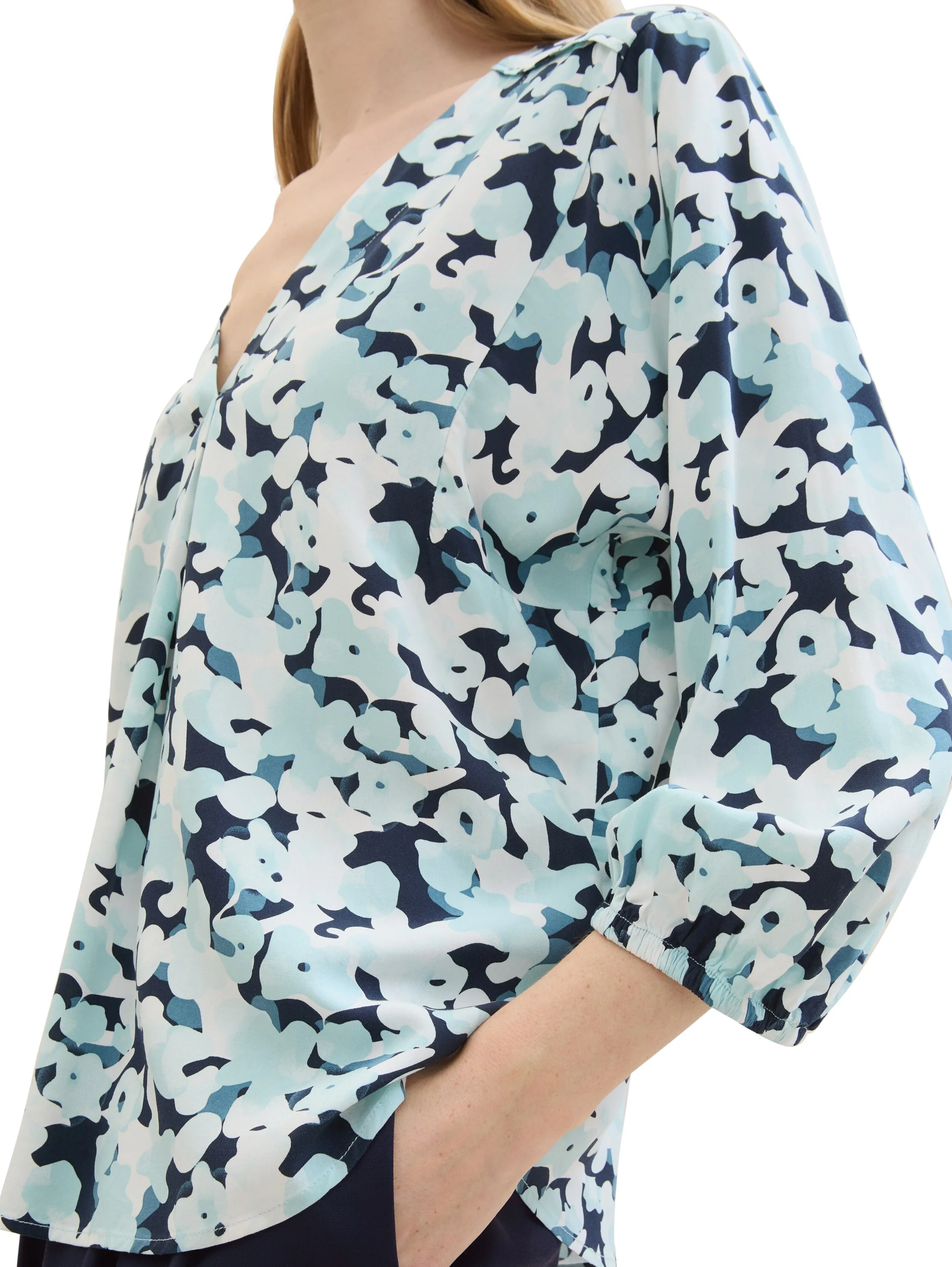 Tom Tailor - V-NECK BLOUSE Tom Tailor - V-NECK BLOUSE