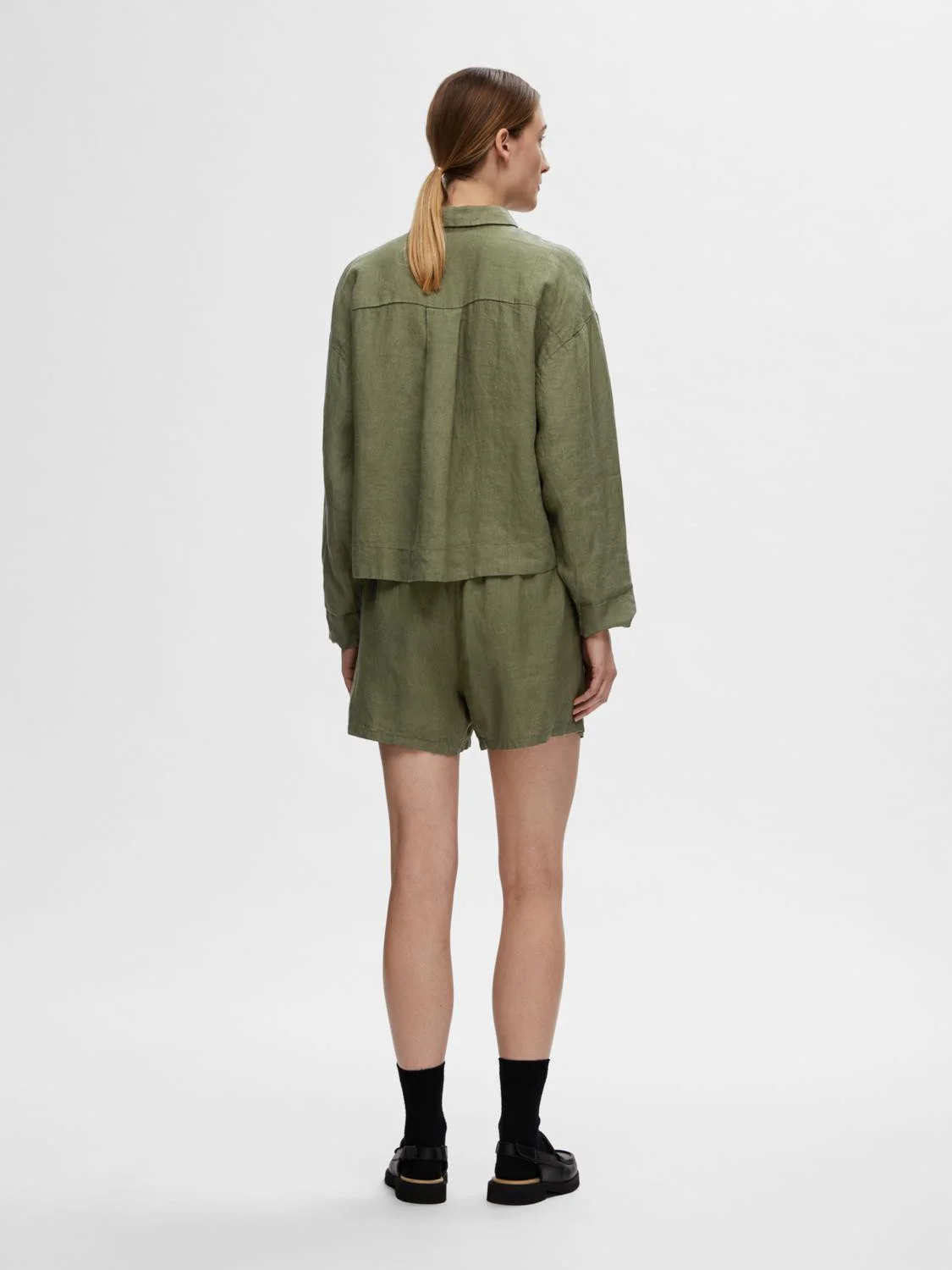 SELECTED WOMEN - SLFLINNIE MW LINEN... SELECTED WOMEN - SLFLINNIE MW LINEN...