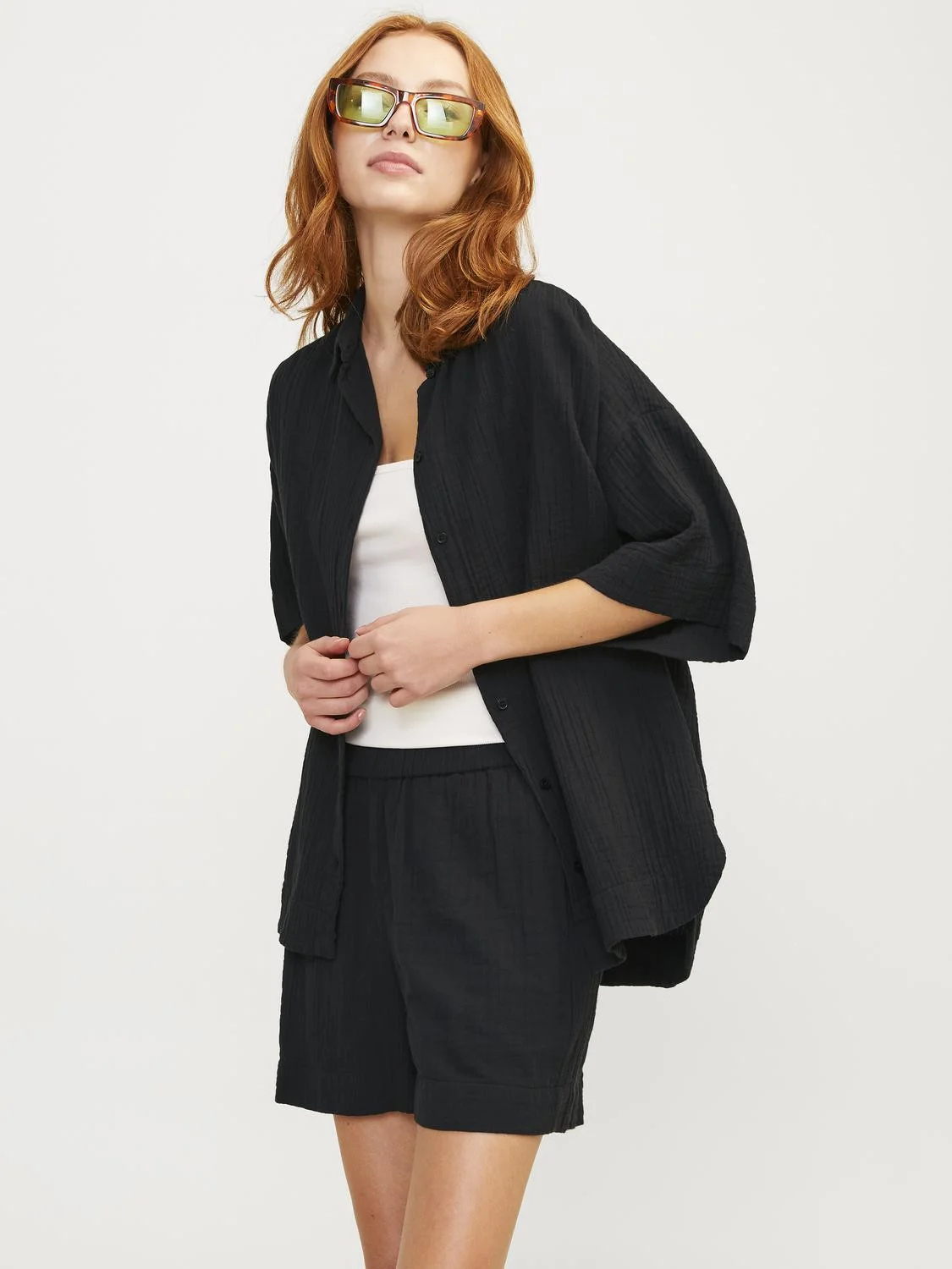 JJXX - JXMIA SS MUSLIN SHIRT WVN JJXX - JXMIA SS MUSLIN SHIRT WVN