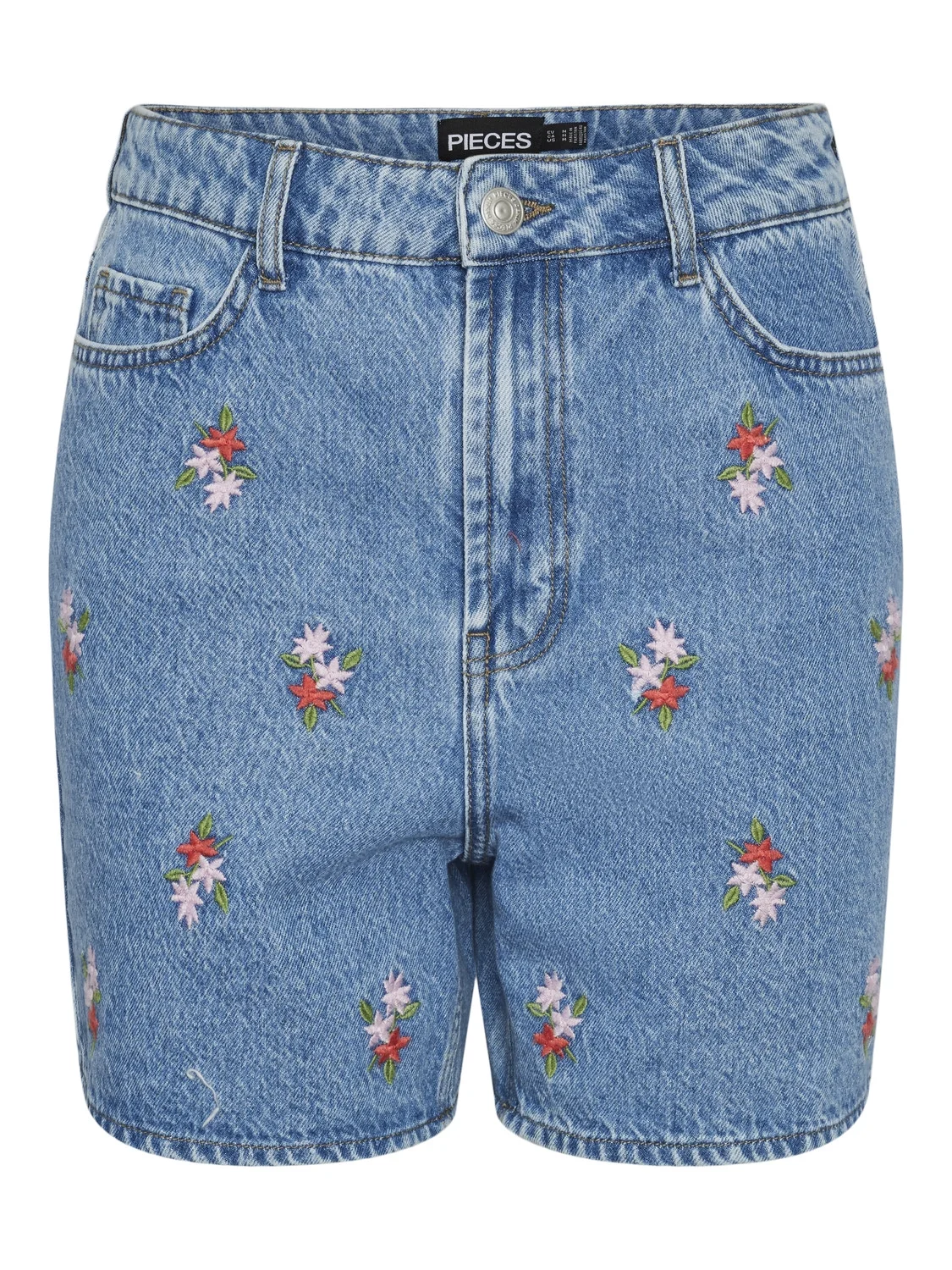 Pieces - PCSKY HW EMBROIDERY SHORTS Pieces - PCSKY HW EMBROIDERY SHORTS