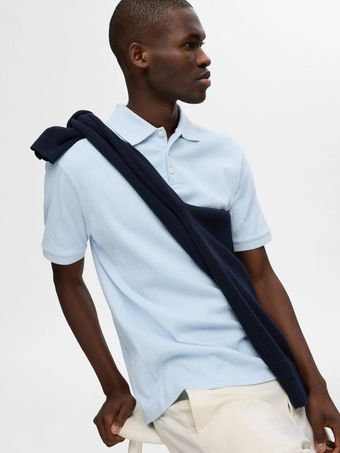 SELECTED MEN - SLHCASS SS POLO SELECTED MEN - SLHCASS SS POLO