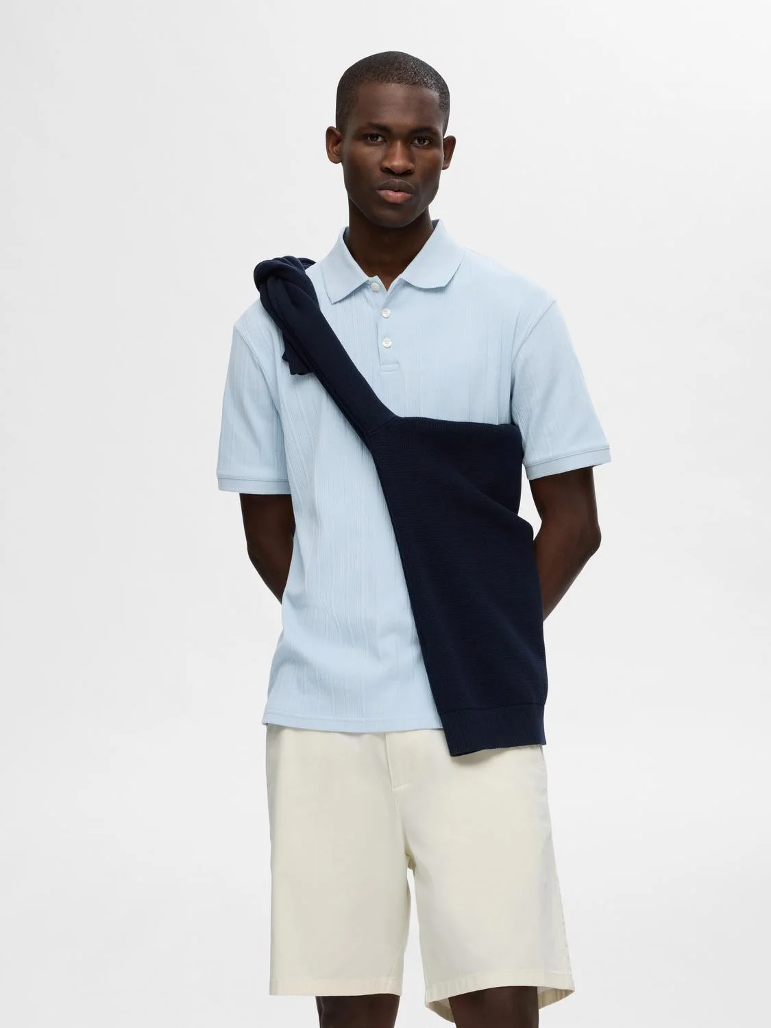 SELECTED MEN - SLHCASS SS POLO SELECTED MEN - SLHCASS SS POLO