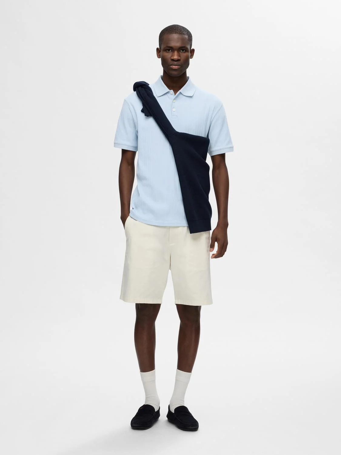 SELECTED MEN - SLHCASS SS POLO SELECTED MEN - SLHCASS SS POLO