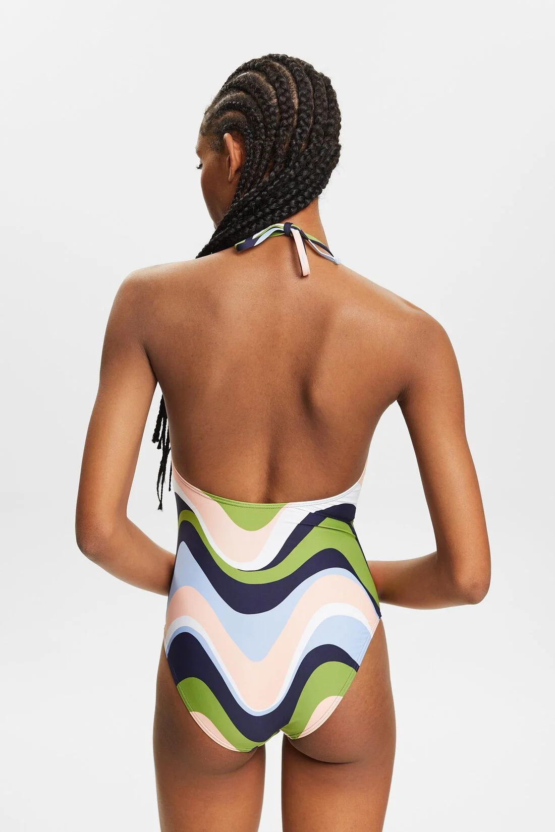 ESPRIT - Printed Halter One-Piece... ESPRIT - Printed Halter One-Piece...