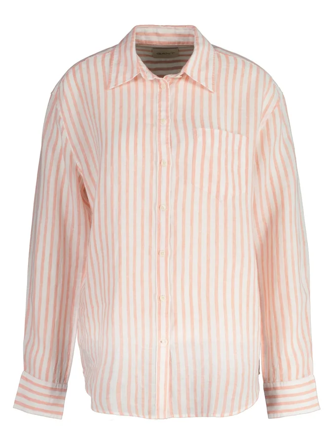 Gant - REL STRIPED LINEN SHIRT