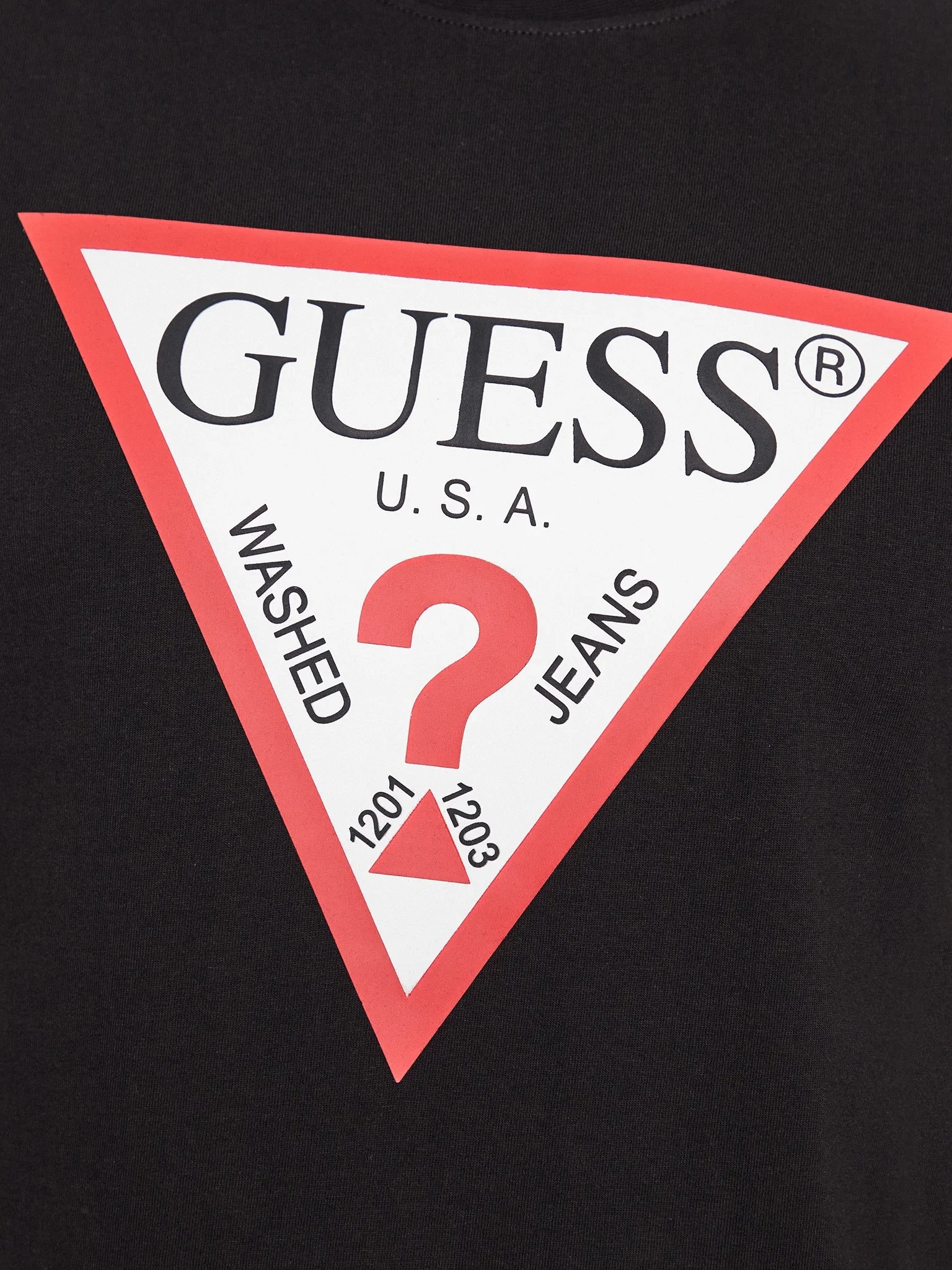 GUESS - CN SS ORIGINAL LOGO TEE GUESS - CN SS ORIGINAL LOGO TEE