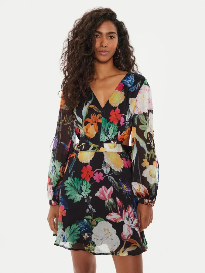 GUESS - LS FARRAH DRESS