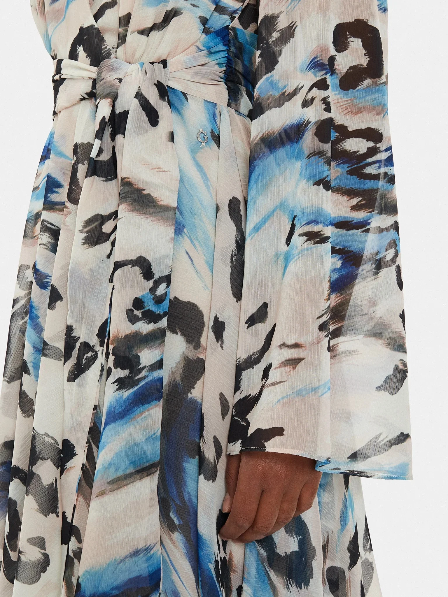 GUESS - LS LAILA MINI FLARE DRESS GUESS - LS LAILA MINI FLARE DRESS