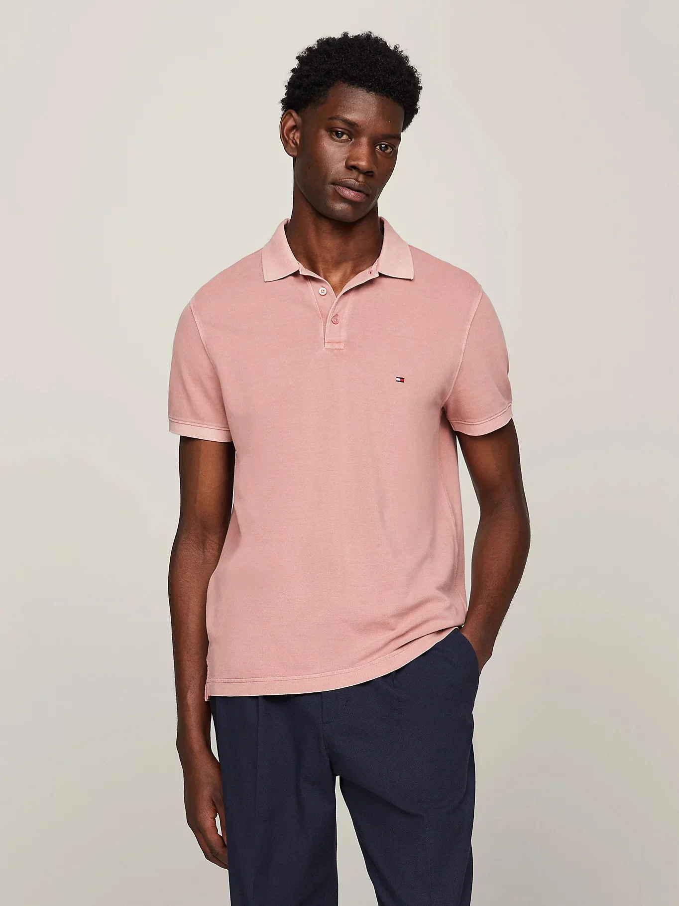 Tommy Hilfiger - GARMENT DYE REG POLO Tommy Hilfiger - GARMENT DYE REG POLO