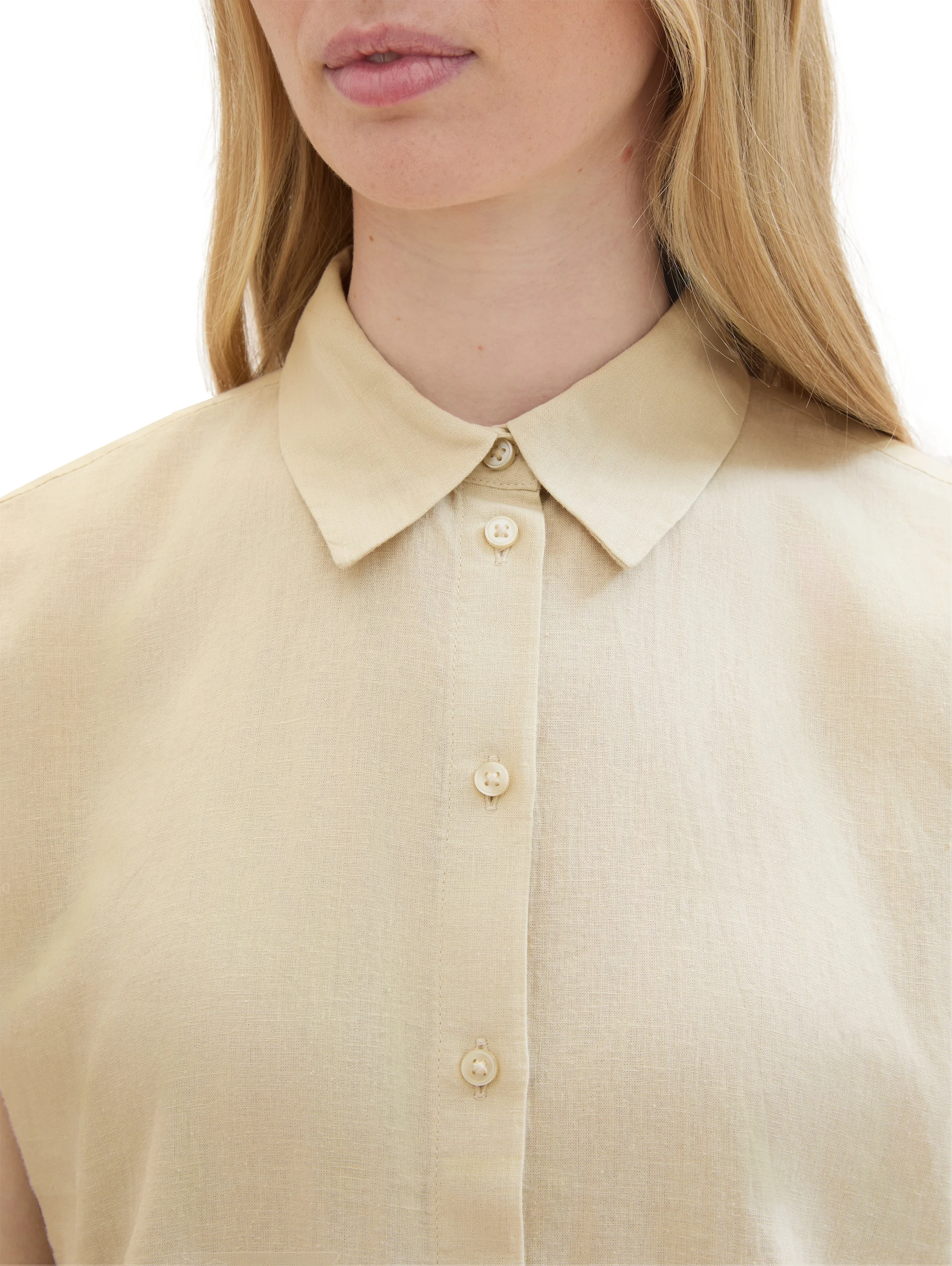 Tom Tailor - SHORTSLEEVE BLOUSE WITH... Tom Tailor - SHORTSLEEVE BLOUSE WITH...