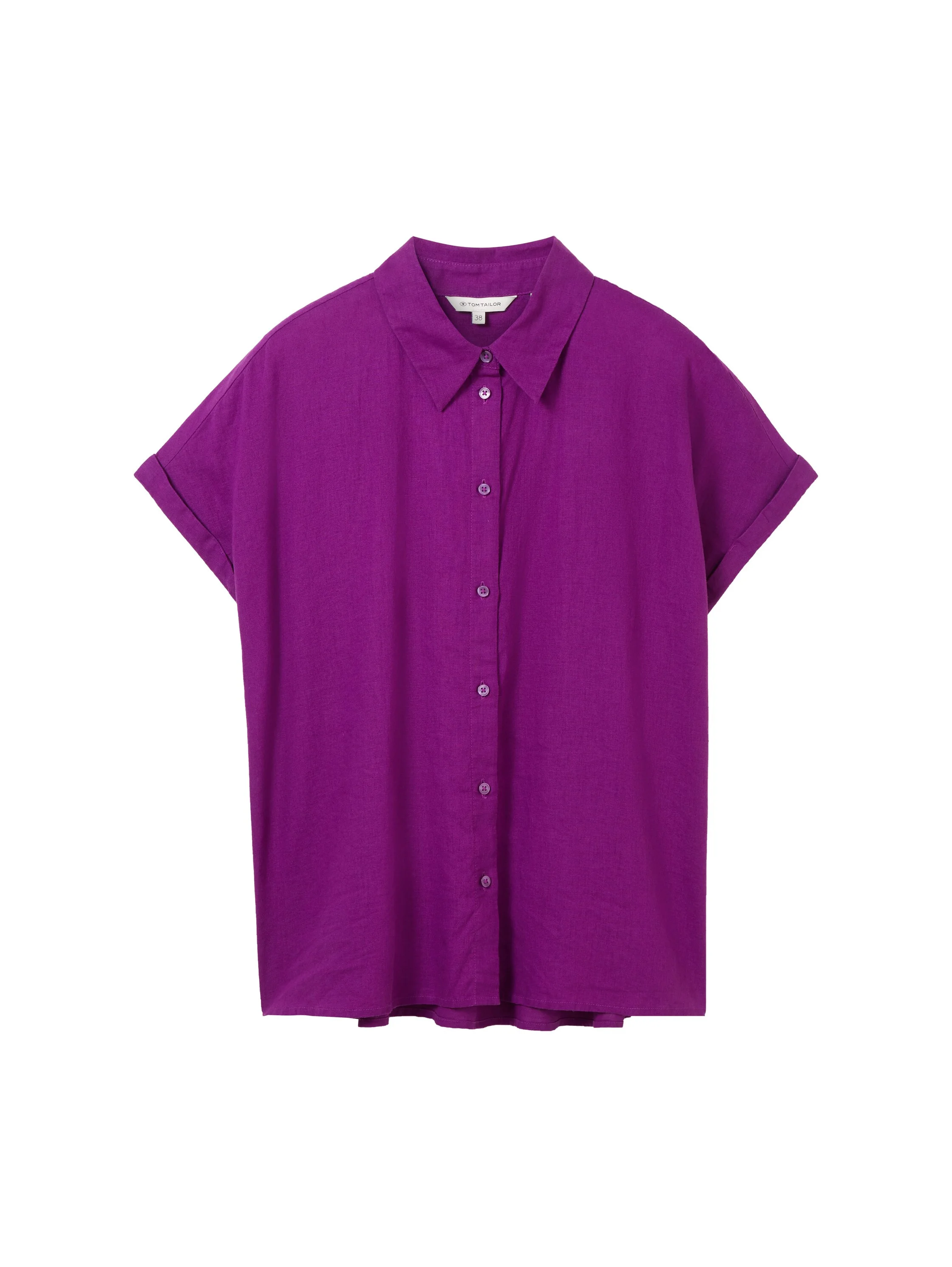 Tom Tailor - SHORTSLEEVE BLOUSE WITH... Tom Tailor - SHORTSLEEVE BLOUSE WITH...