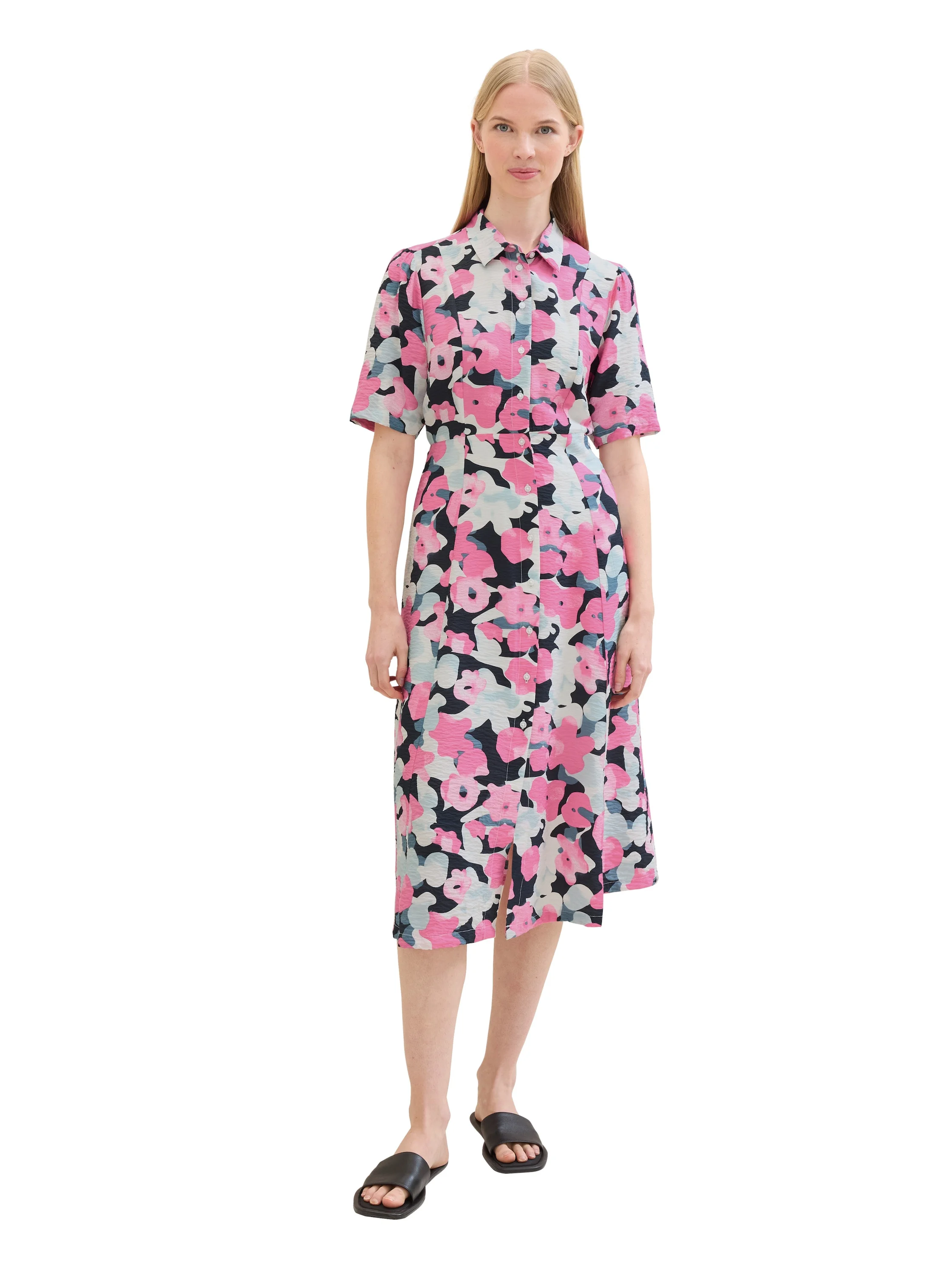 Tom Tailor - PRINTED AIRBLOW DRESS Tom Tailor - PRINTED AIRBLOW DRESS