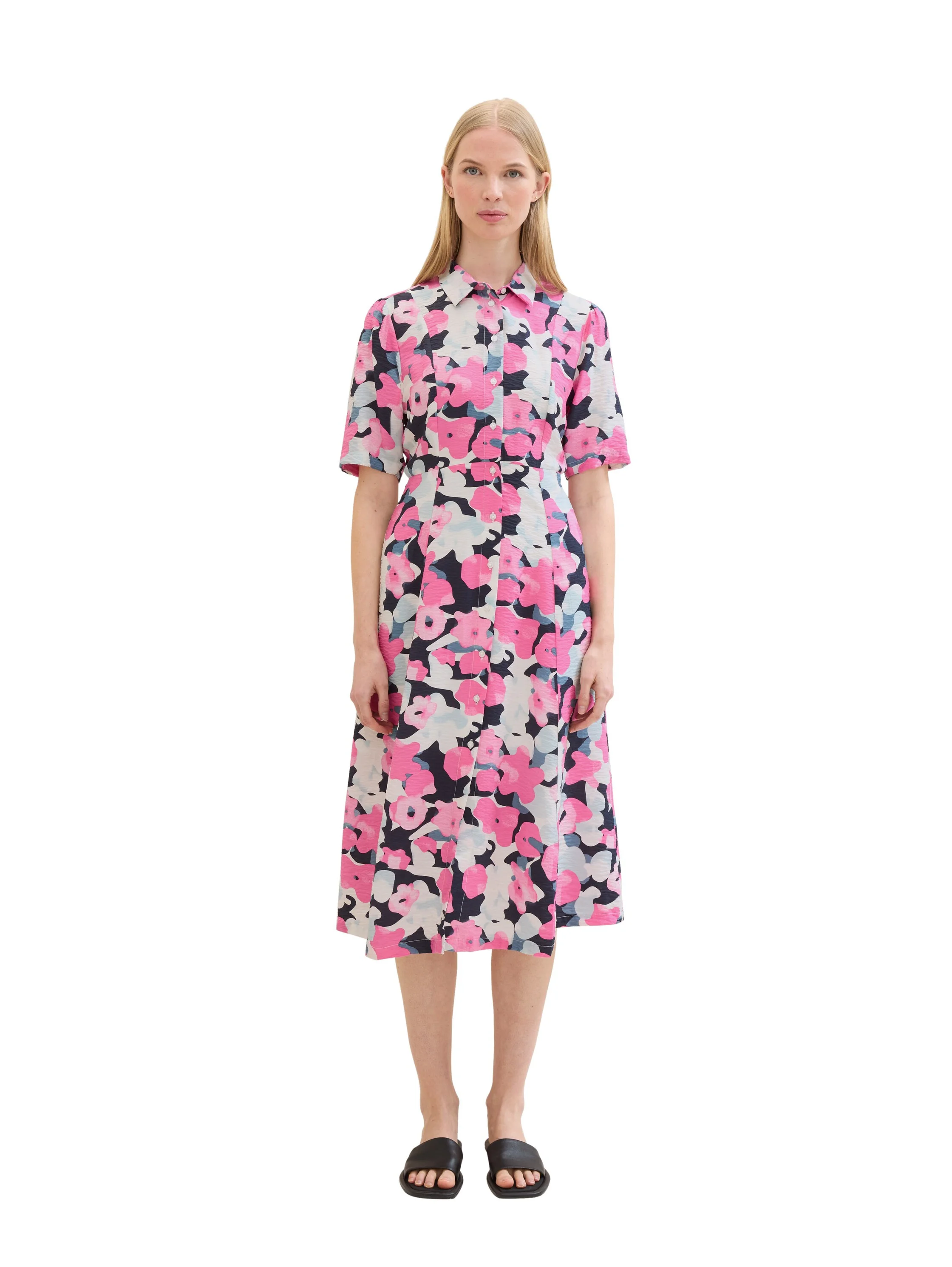 Tom Tailor - PRINTED AIRBLOW DRESS Tom Tailor - PRINTED AIRBLOW DRESS