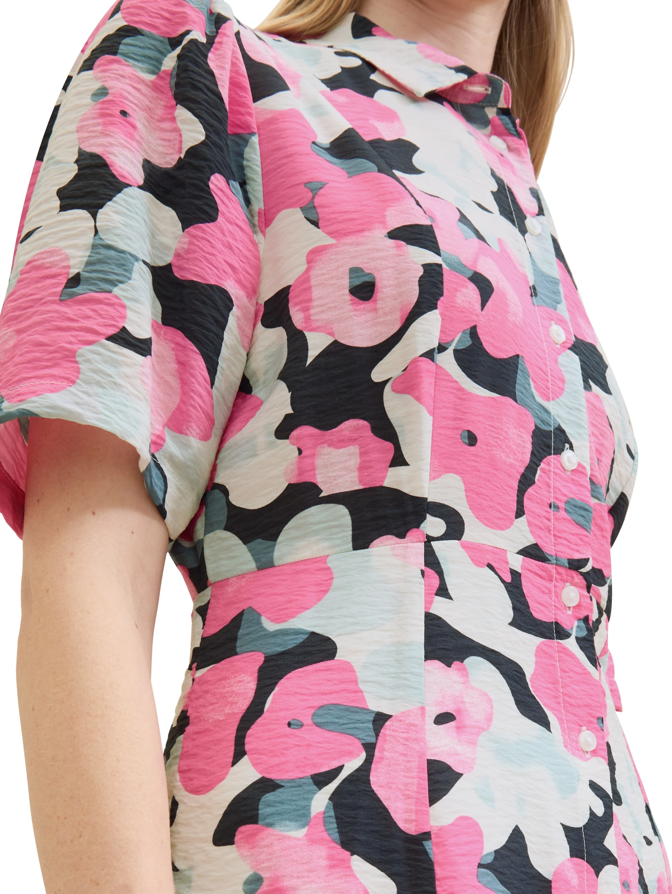 Tom Tailor - PRINTED AIRBLOW DRESS Tom Tailor - PRINTED AIRBLOW DRESS