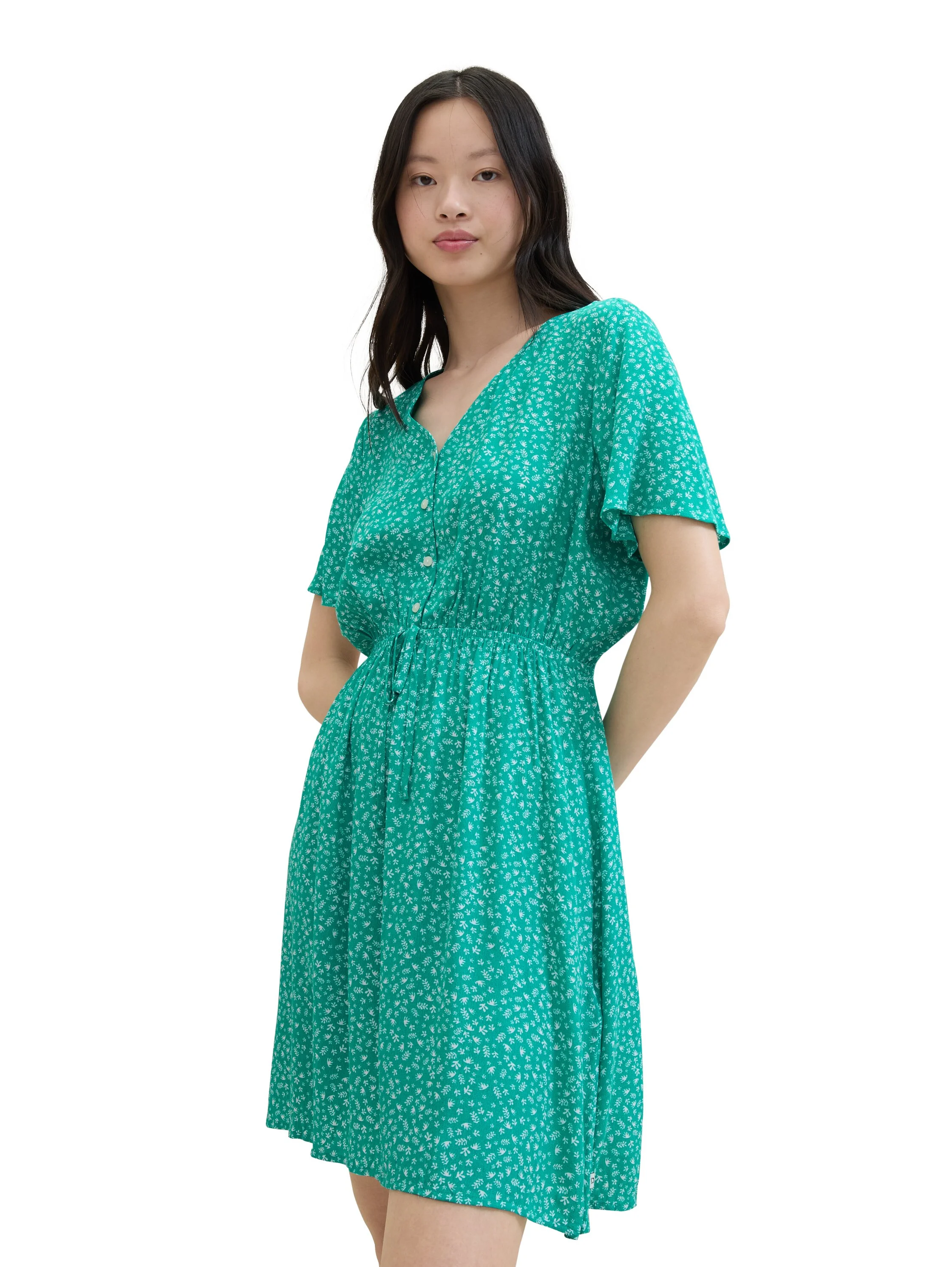 Tom Tailor - PRINTED VISCOSE MINI DRESS Tom Tailor - PRINTED VISCOSE MINI DRESS