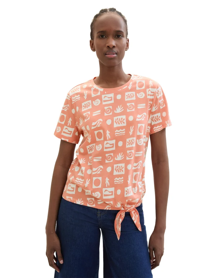 Tom Tailor - PRINTED KNOT...