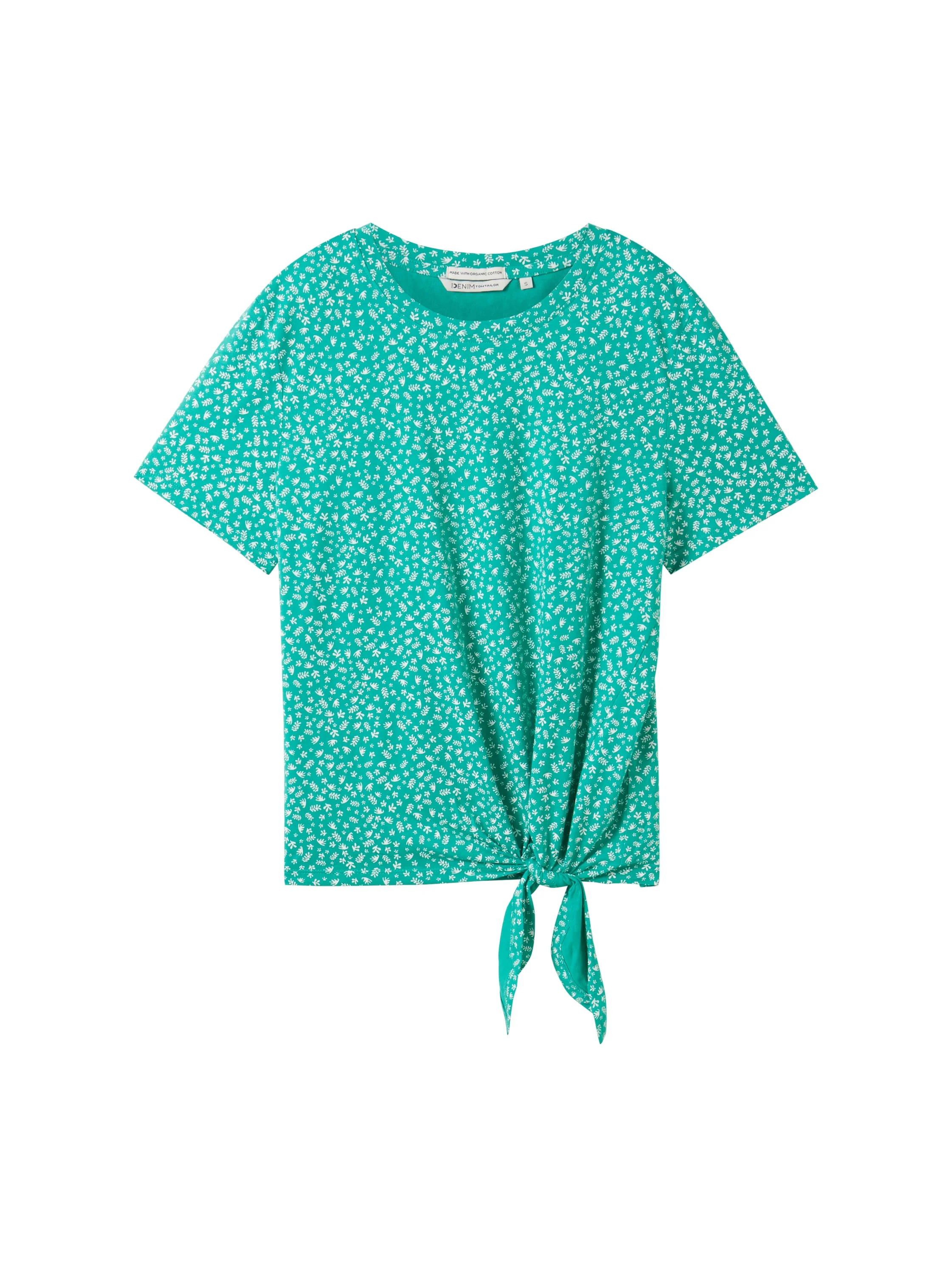 Tom Tailor - PRINTED KNOT T-SHIRT Tom Tailor - PRINTED KNOT T-SHIRT