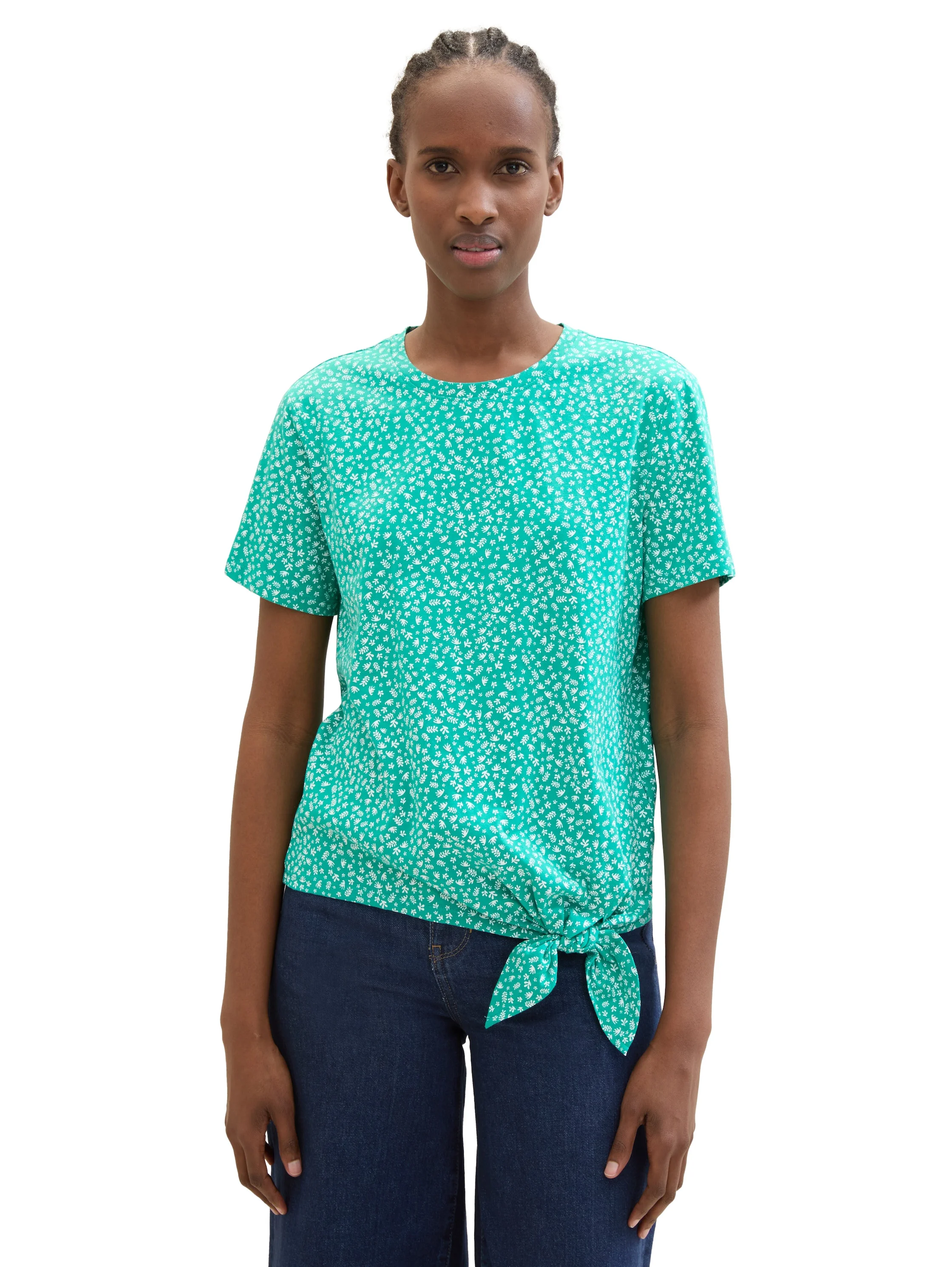 Tom Tailor - PRINTED KNOT T-SHIRT Tom Tailor - PRINTED KNOT T-SHIRT