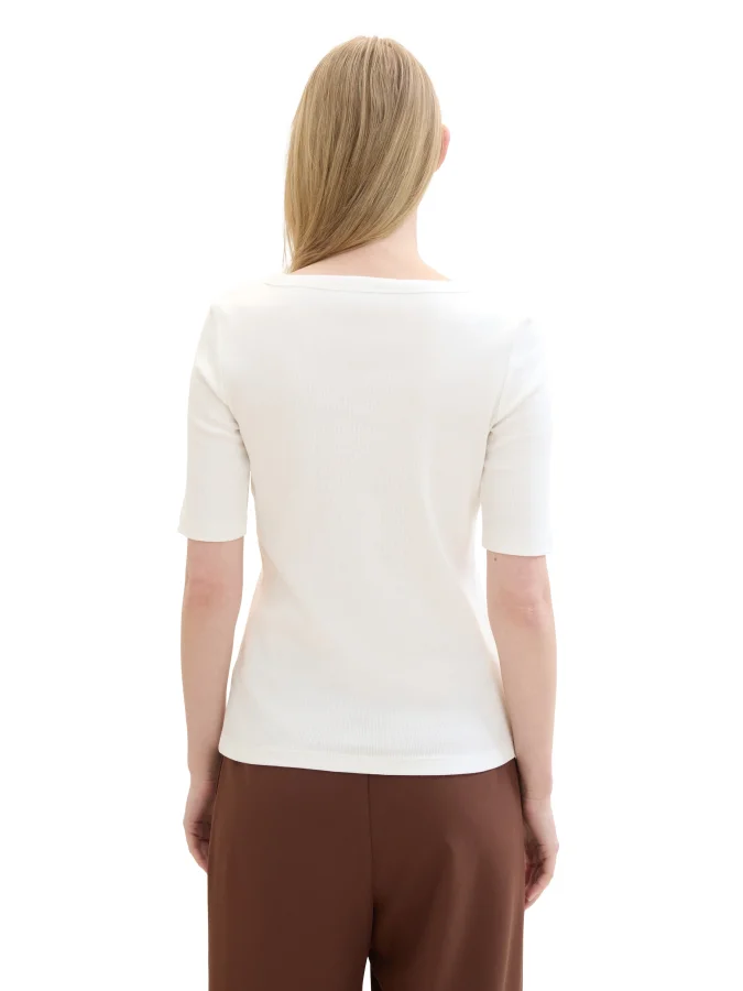Tom Tailor - T-SHIRT RIB... 2