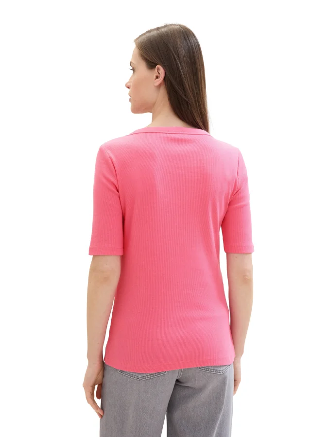 Tom Tailor - T-SHIRT RIB... 2