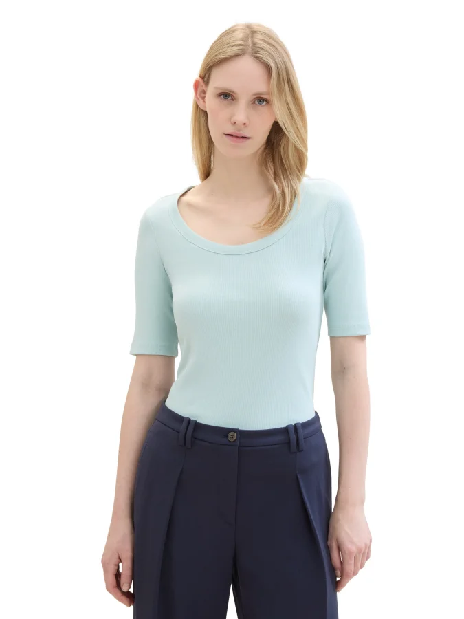 Tom Tailor - T-SHIRT RIB...