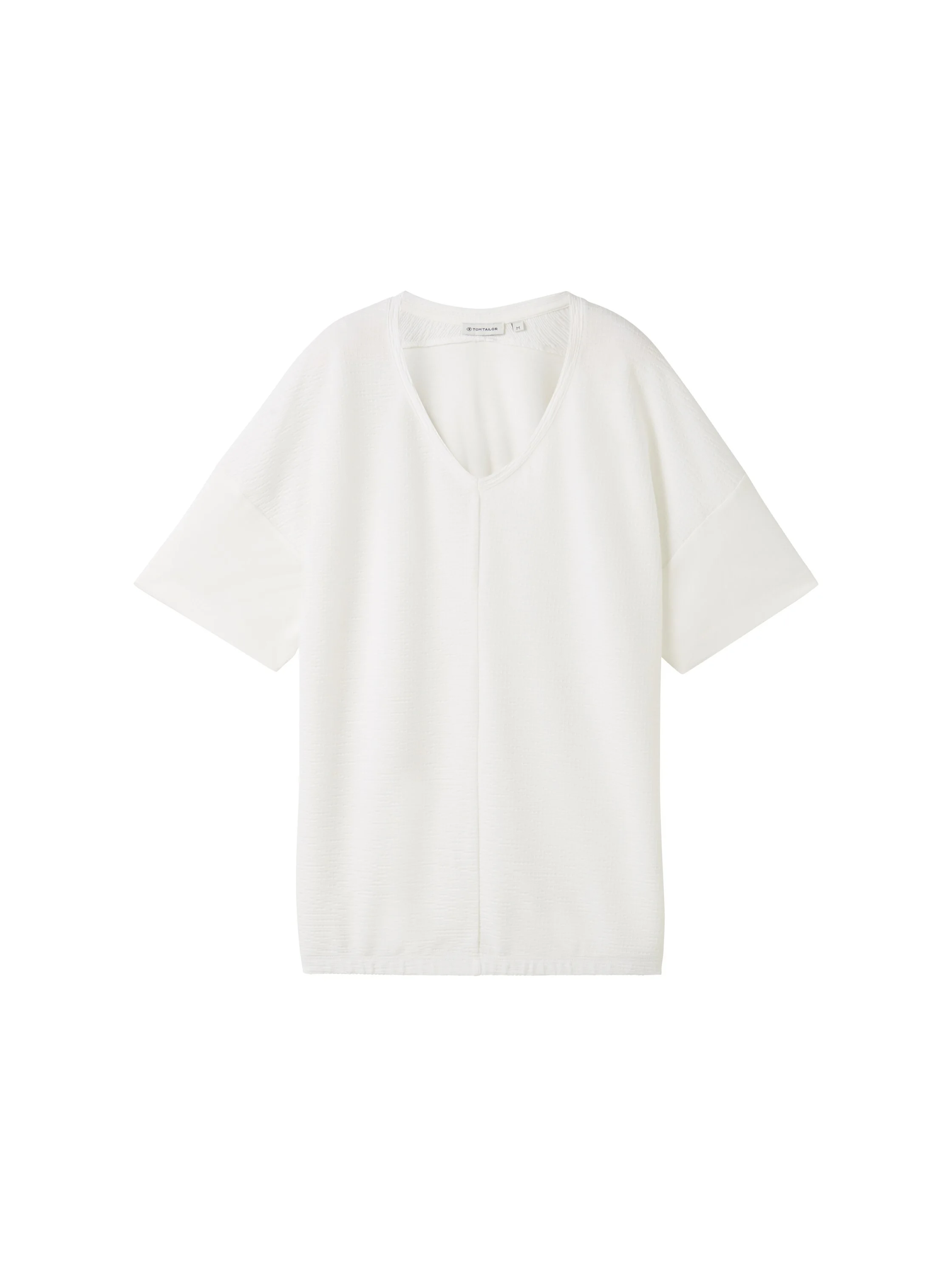 Tom Tailor - T-SHIRT STRUCTURED Tom Tailor - T-SHIRT STRUCTURED