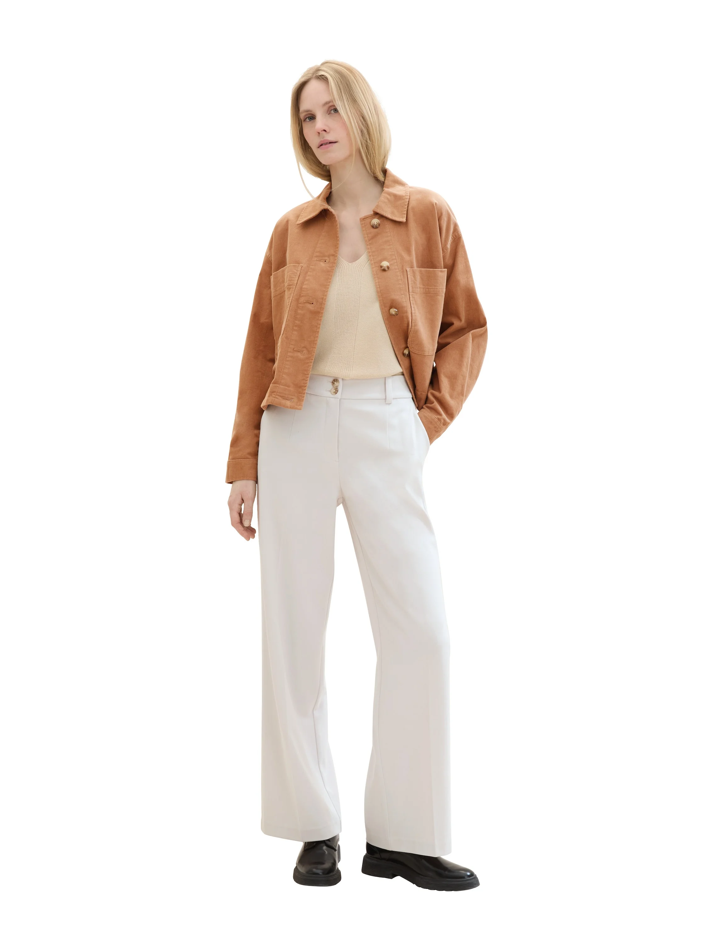 Tom Tailor - KNIT STRUCTURED TOP Tom Tailor - KNIT STRUCTURED TOP