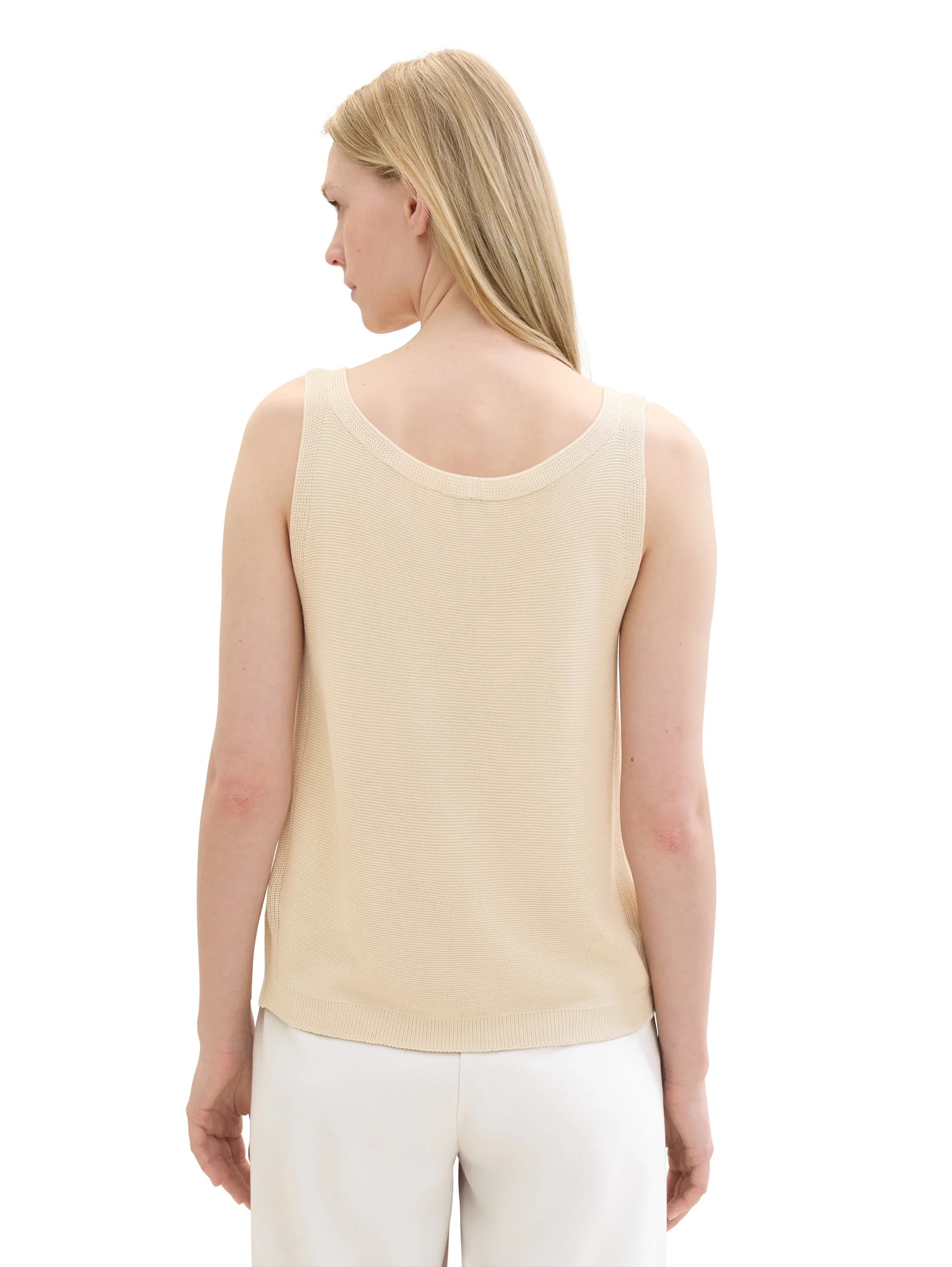 Tom Tailor - KNIT STRUCTURED TOP Tom Tailor - KNIT STRUCTURED TOP