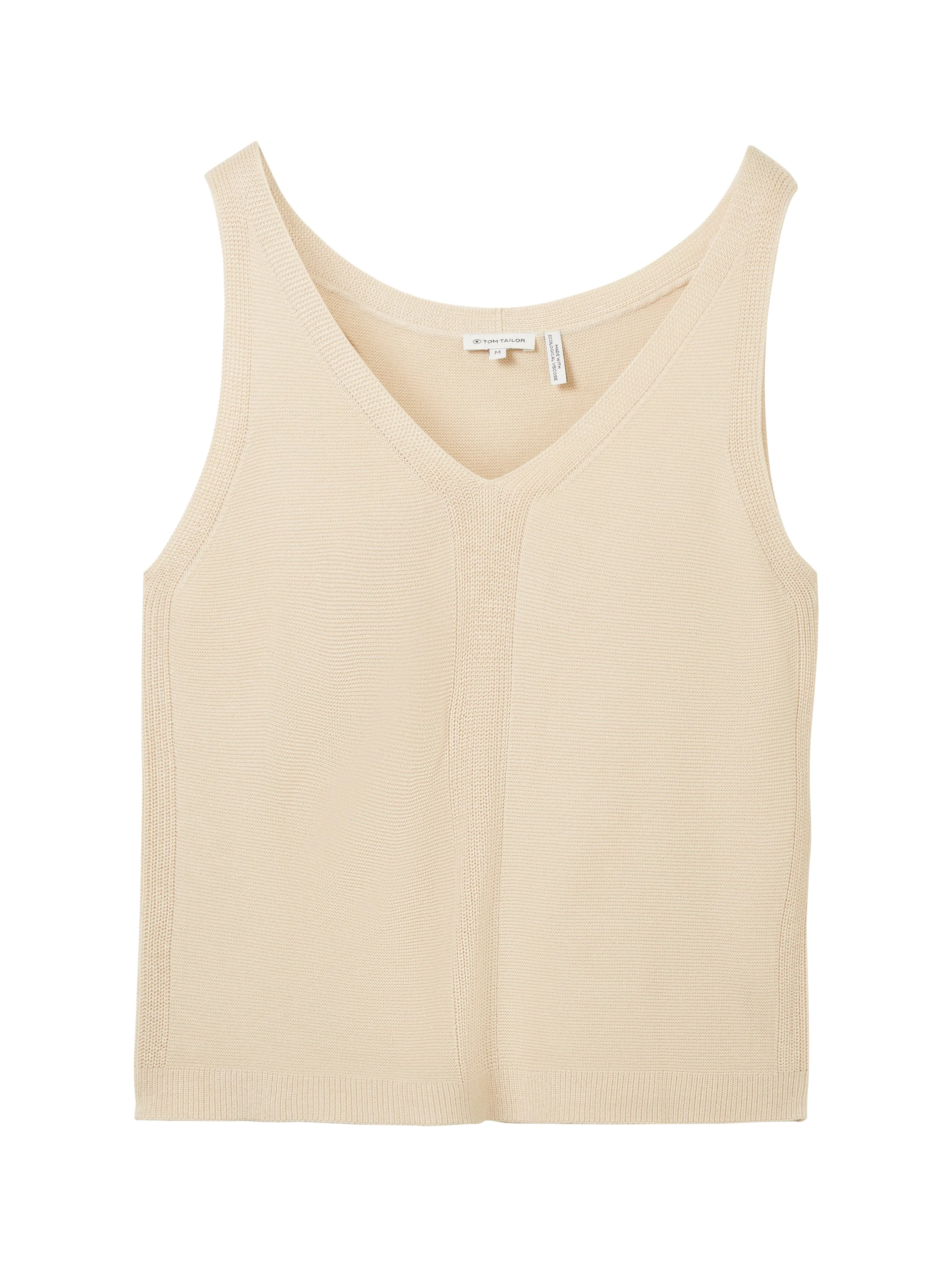 Tom Tailor - KNIT STRUCTURED TOP Tom Tailor - KNIT STRUCTURED TOP