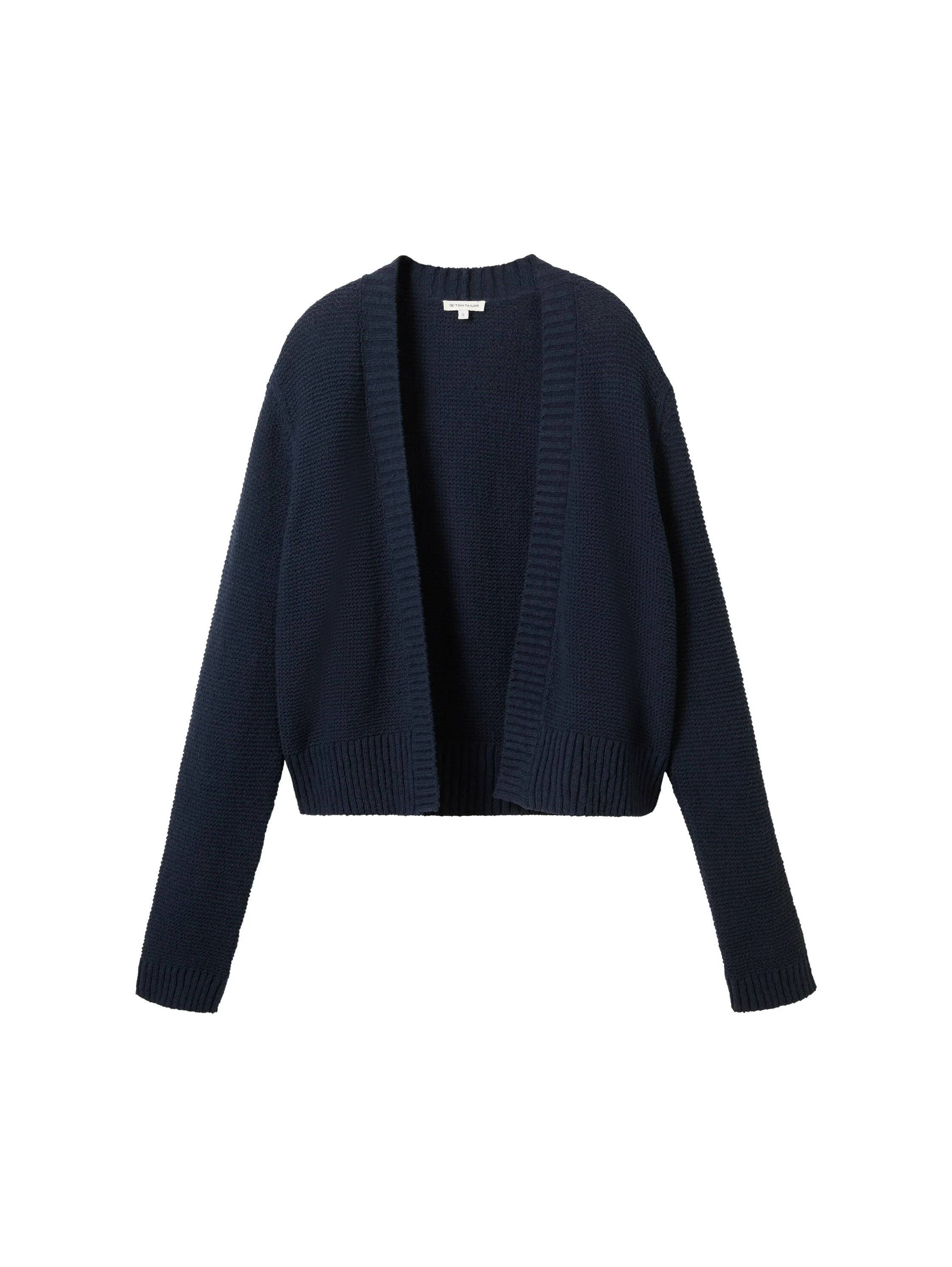 Tom Tailor - KNIT STRUCTURED CARDIGAN Tom Tailor - KNIT STRUCTURED CARDIGAN