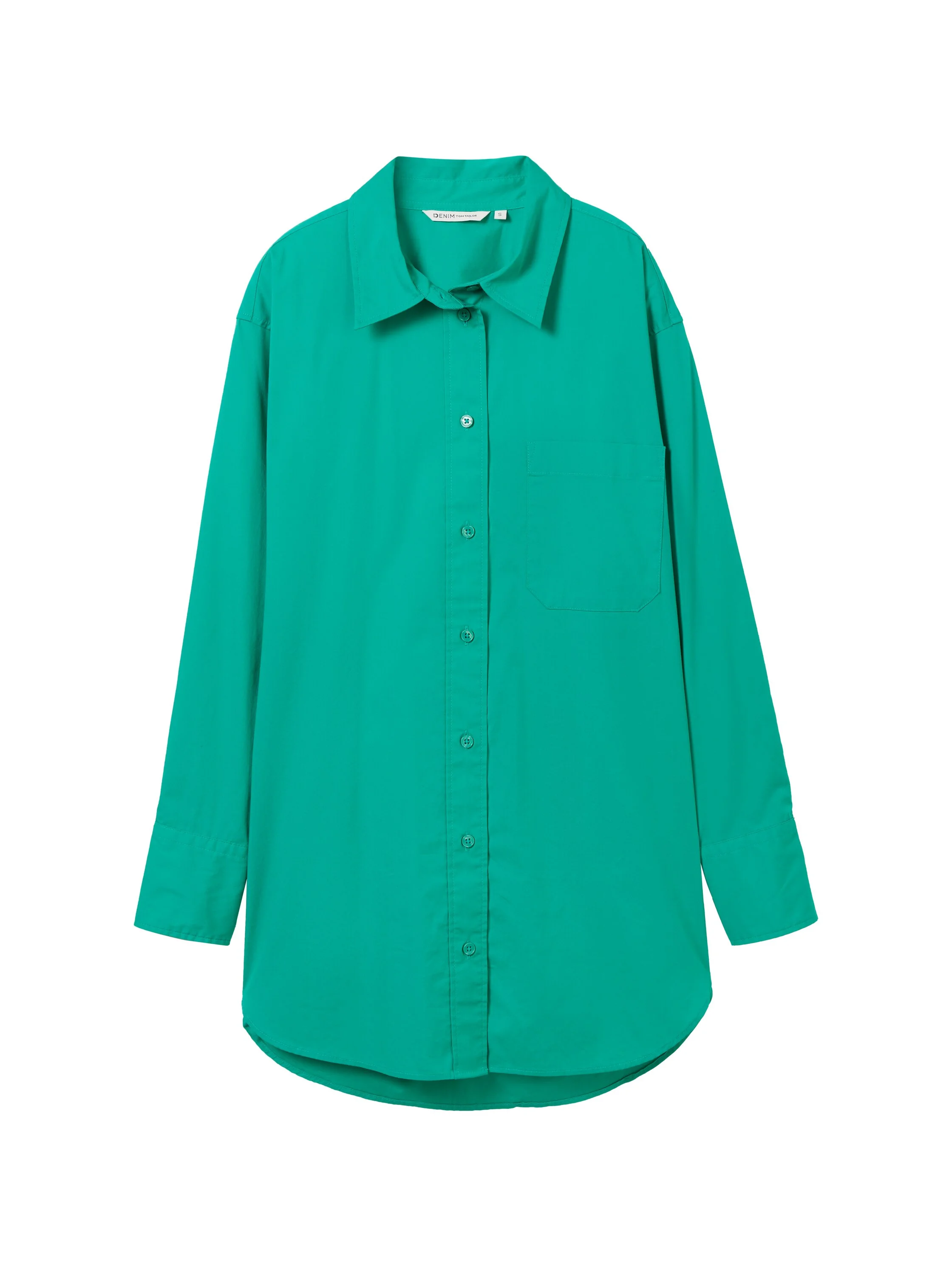 Tom Tailor - LONG SHIRT WITH CHEST... Tom Tailor - LONG SHIRT WITH CHEST...