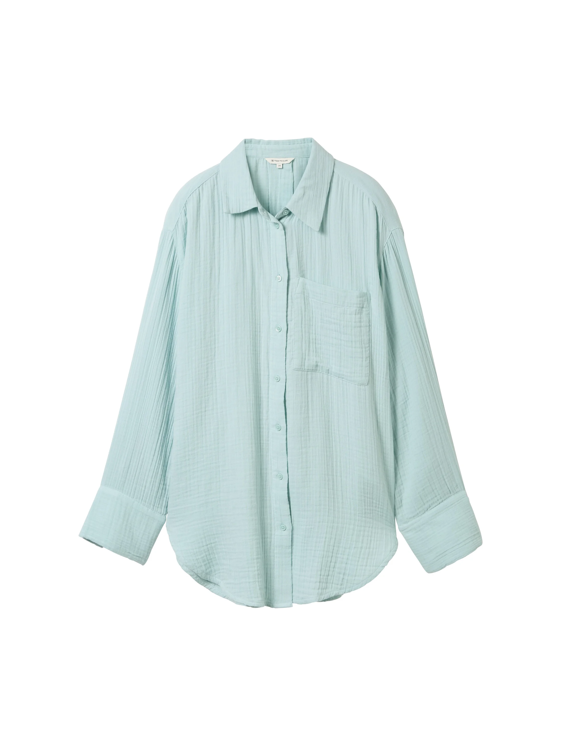 Tom Tailor - STRUCTURED BLOUSE SHIRT Tom Tailor - STRUCTURED BLOUSE SHIRT