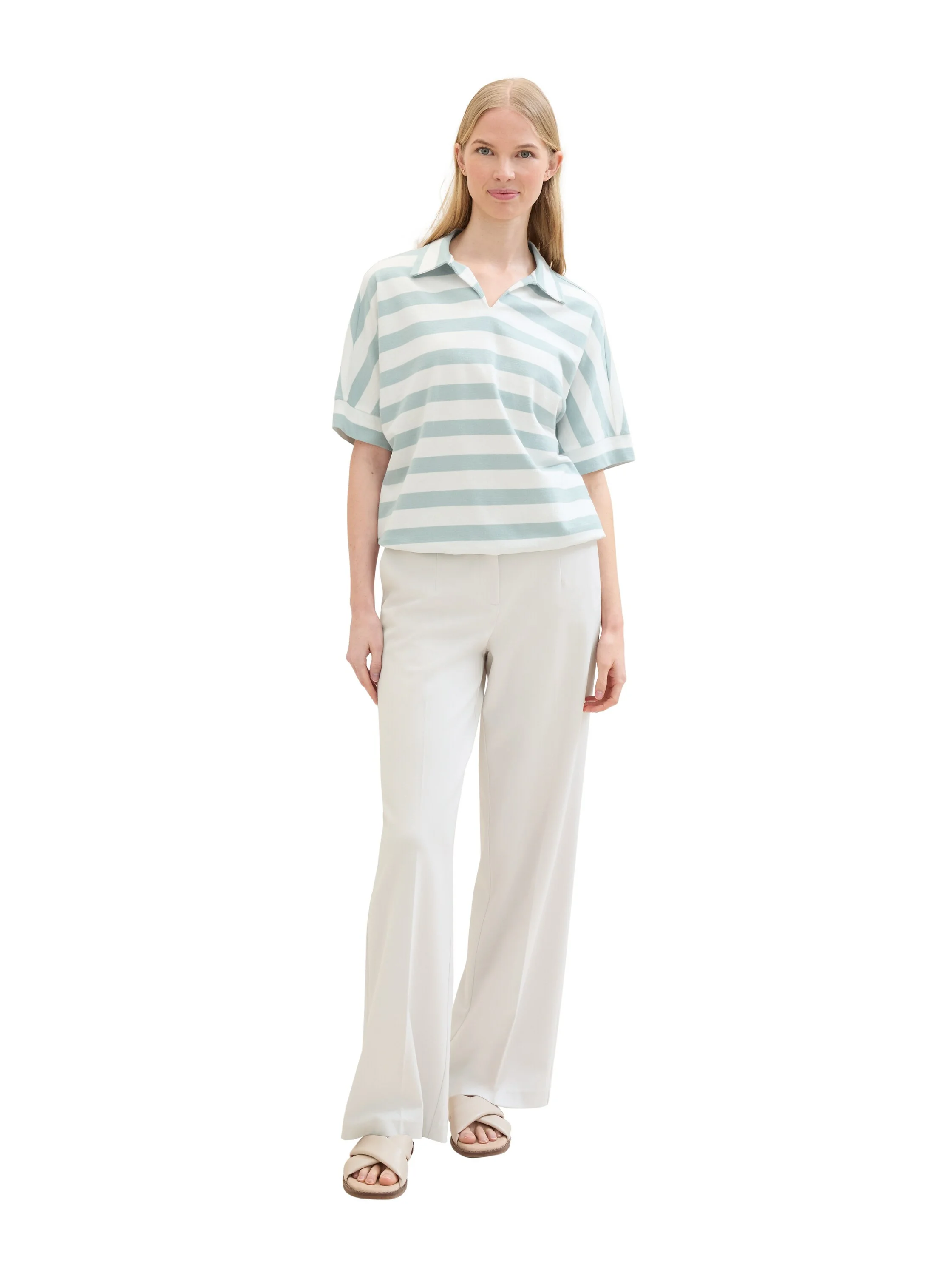 Tom Tailor - T-SHIRT POLO STRIPE Tom Tailor - T-SHIRT POLO STRIPE