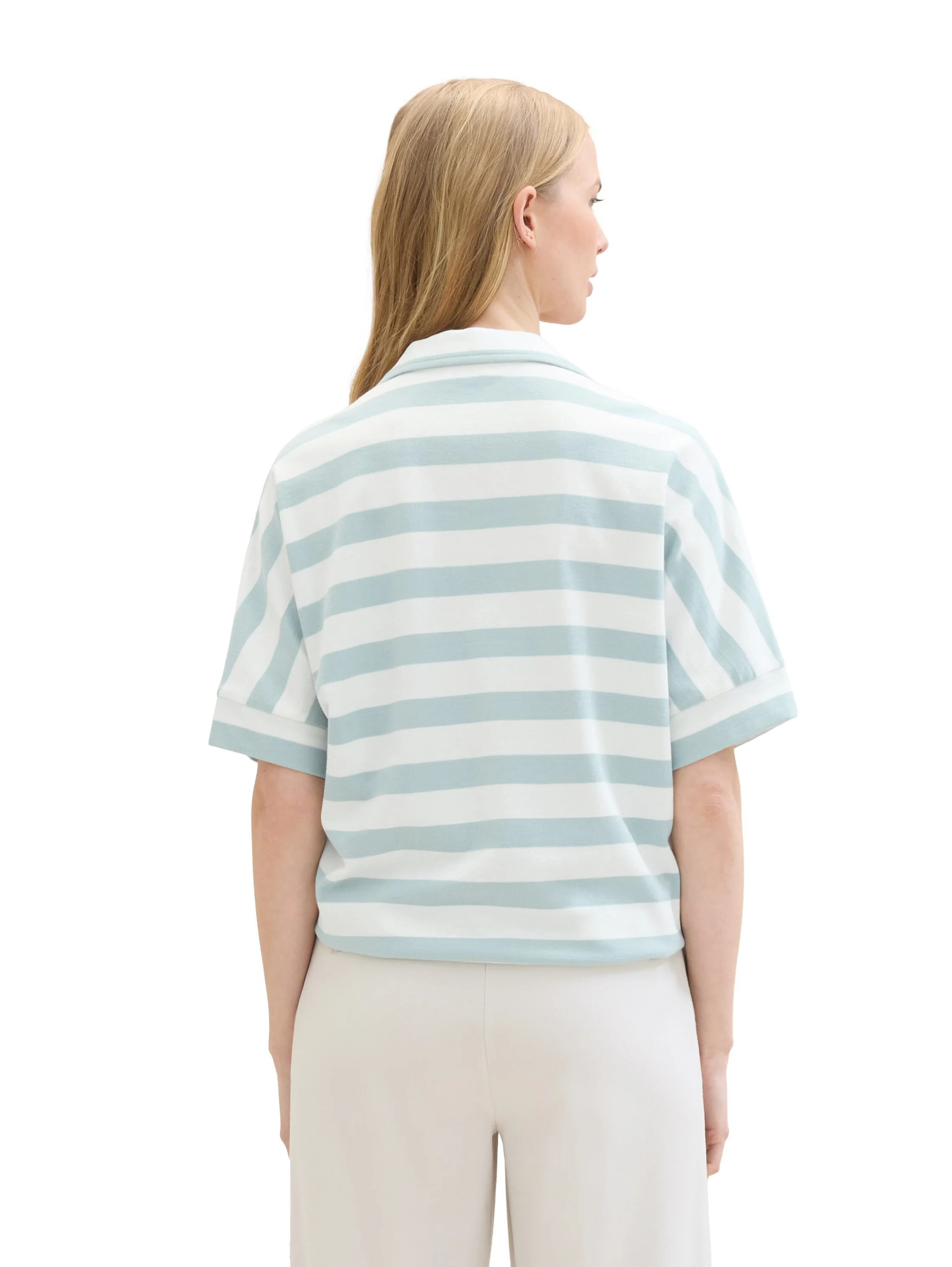 Tom Tailor - T-SHIRT POLO STRIPE Tom Tailor - T-SHIRT POLO STRIPE
