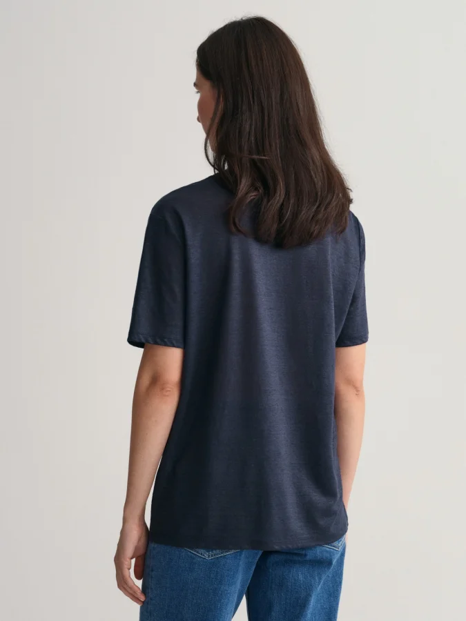 Gant - LINEN SS T-SHIRT 2