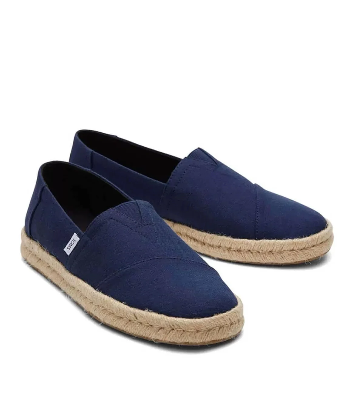 TOMS - NVY RCLD CTN SLB WVN MN ALROPE... TOMS - NVY RCLD CTN SLB WVN MN ALROPE...