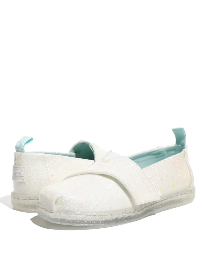 TOMS - WHT CONFETI GLTR TN...