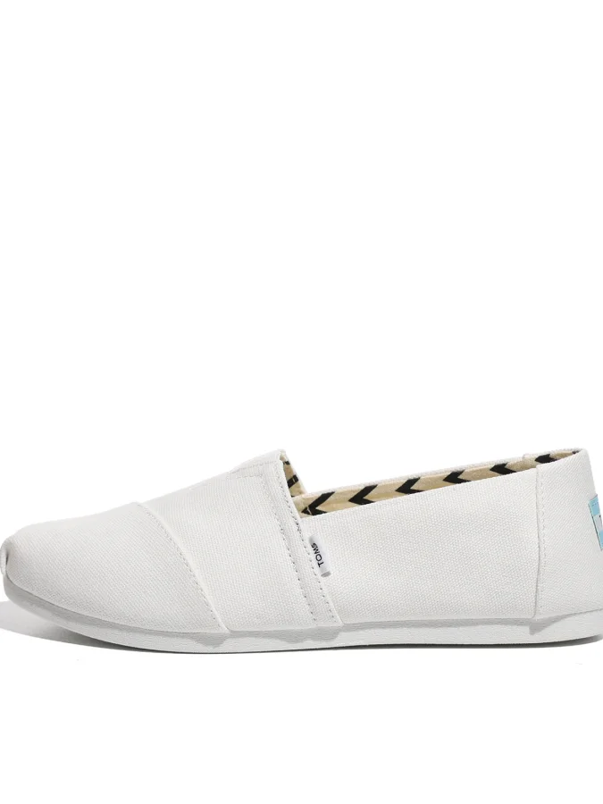 TOMS - WHT RECYCLED COT CAN... 2