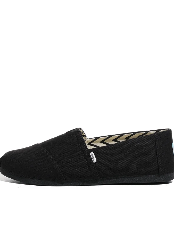 TOMS - BLK/BLK REC CTTN CAN... 2
