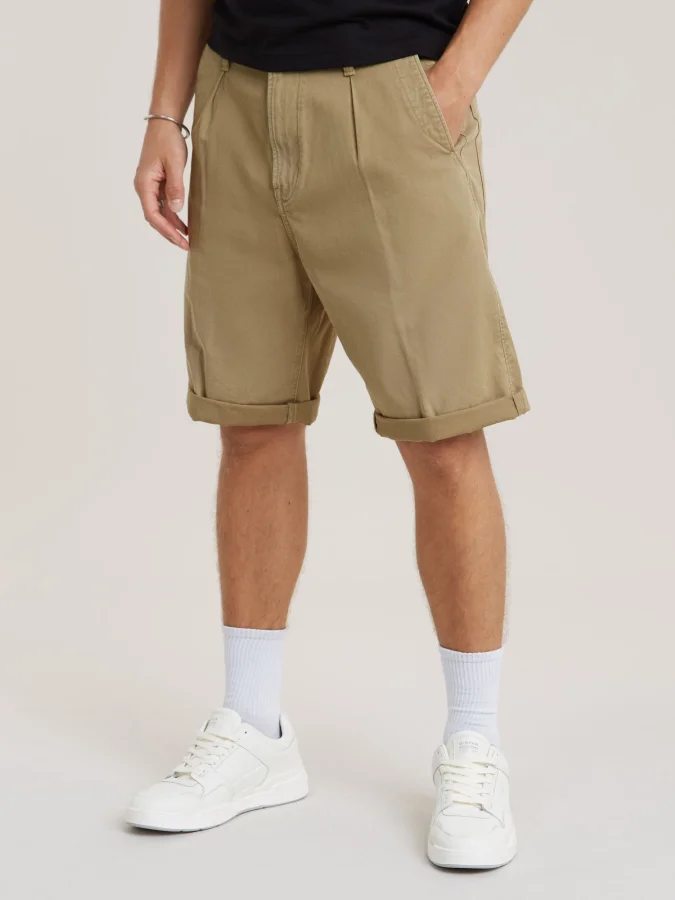 G-Star Raw - Pleated chino...