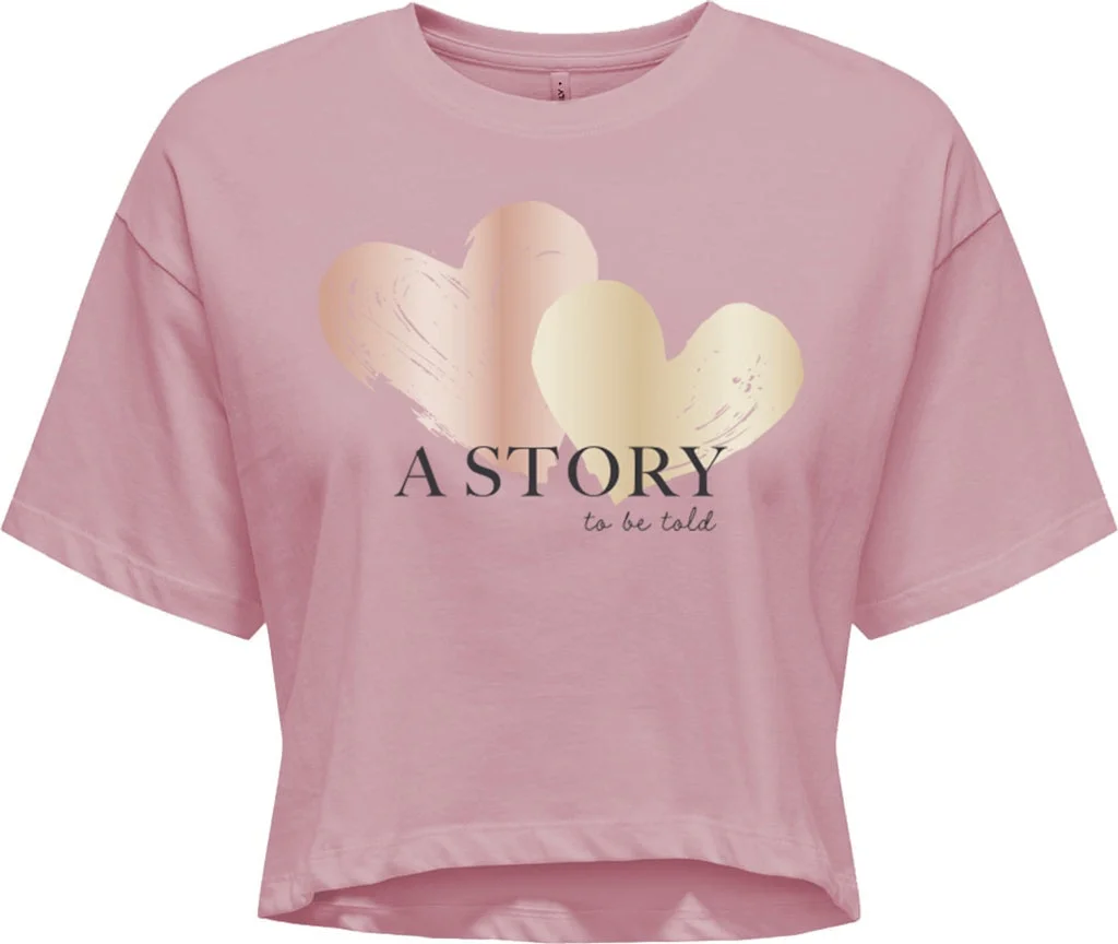 ONLY - ONLHENNY LIFE S/S BOXY CROP... ONLY - ONLHENNY LIFE S/S BOXY CROP...