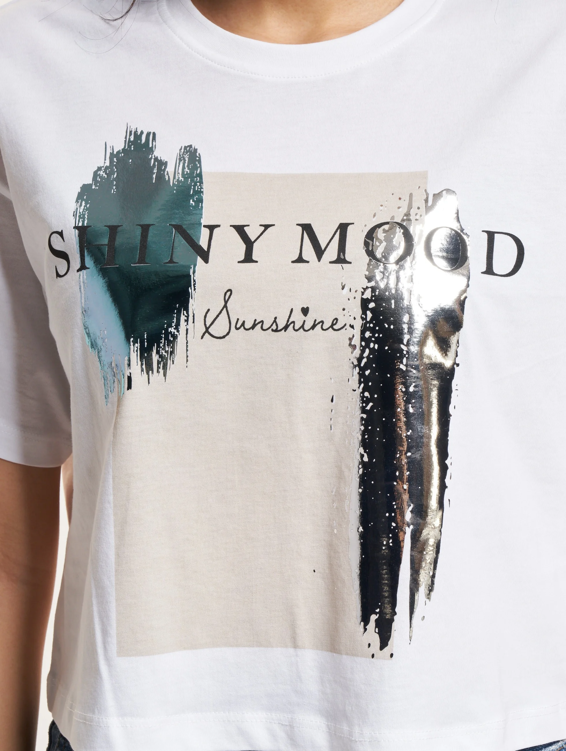 ONLY - ONLHENNY LIFE S/S BOXY CROP... ONLY - ONLHENNY LIFE S/S BOXY CROP...