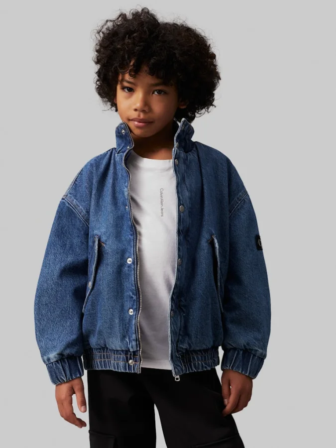 CALVIN KLEIN - DENIM BOMBER...