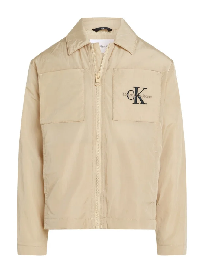 CALVIN KLEIN - ZIPPED NYLON...