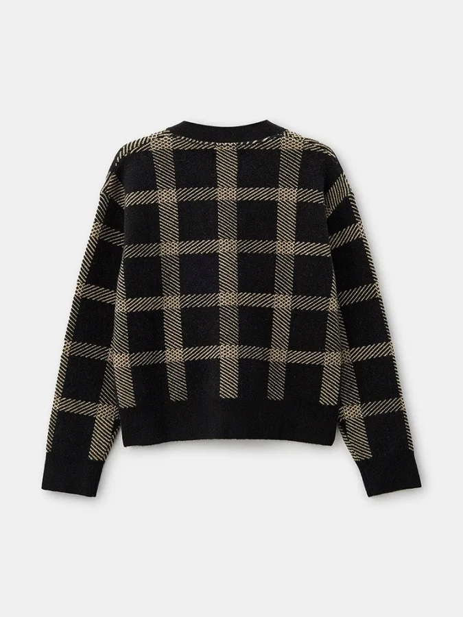 CALVIN KLEIN - CHECKED KNIT... 2