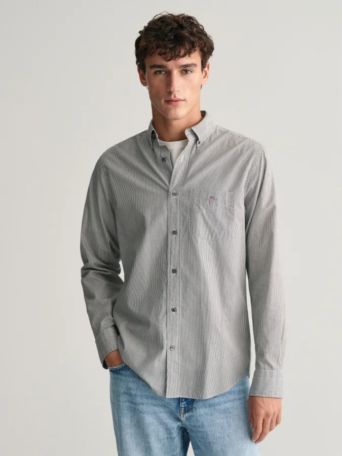 Gant - REG POPLIN BANKER SHIRT