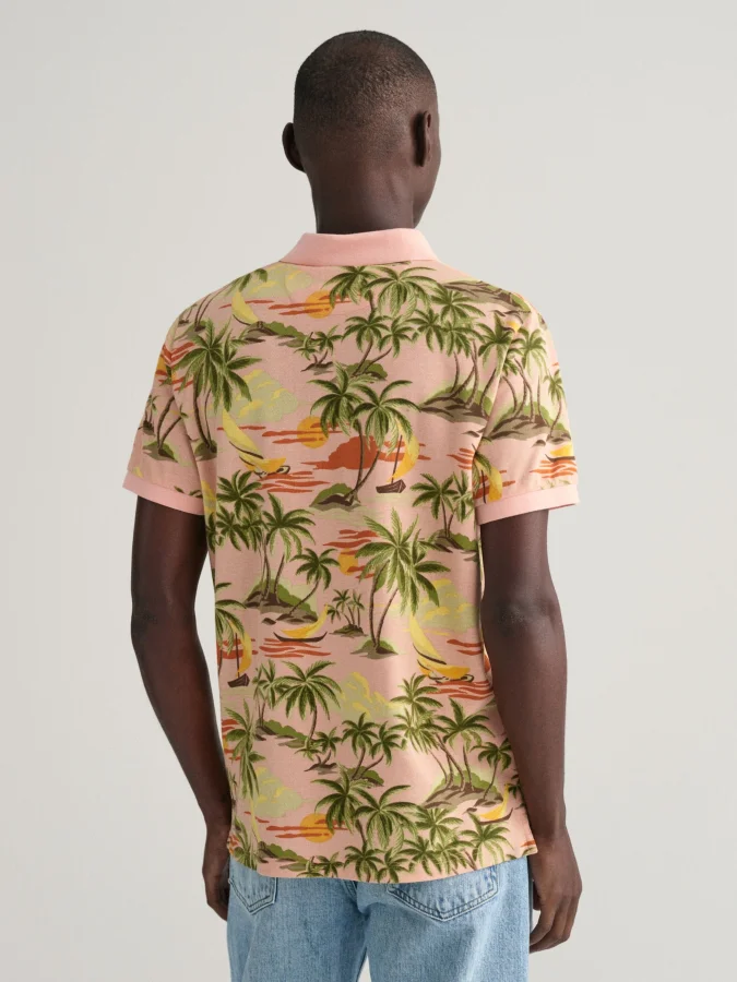 Gant - HAWAII PRINT SS POLO 2