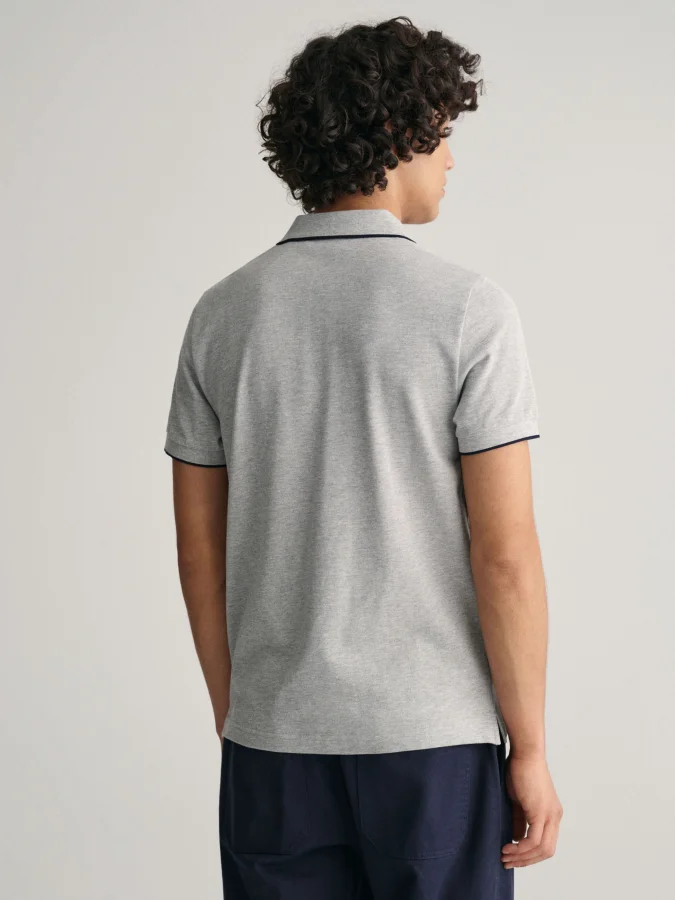 Gant - FRAMED TIPPING SS POLO 2