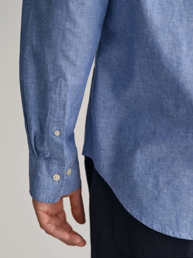 Gant - REG COTTON LINEN SHIRT 2